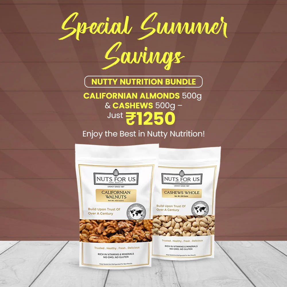Nuts for us Special Summer Savings: Nutty Nutrition Bundle