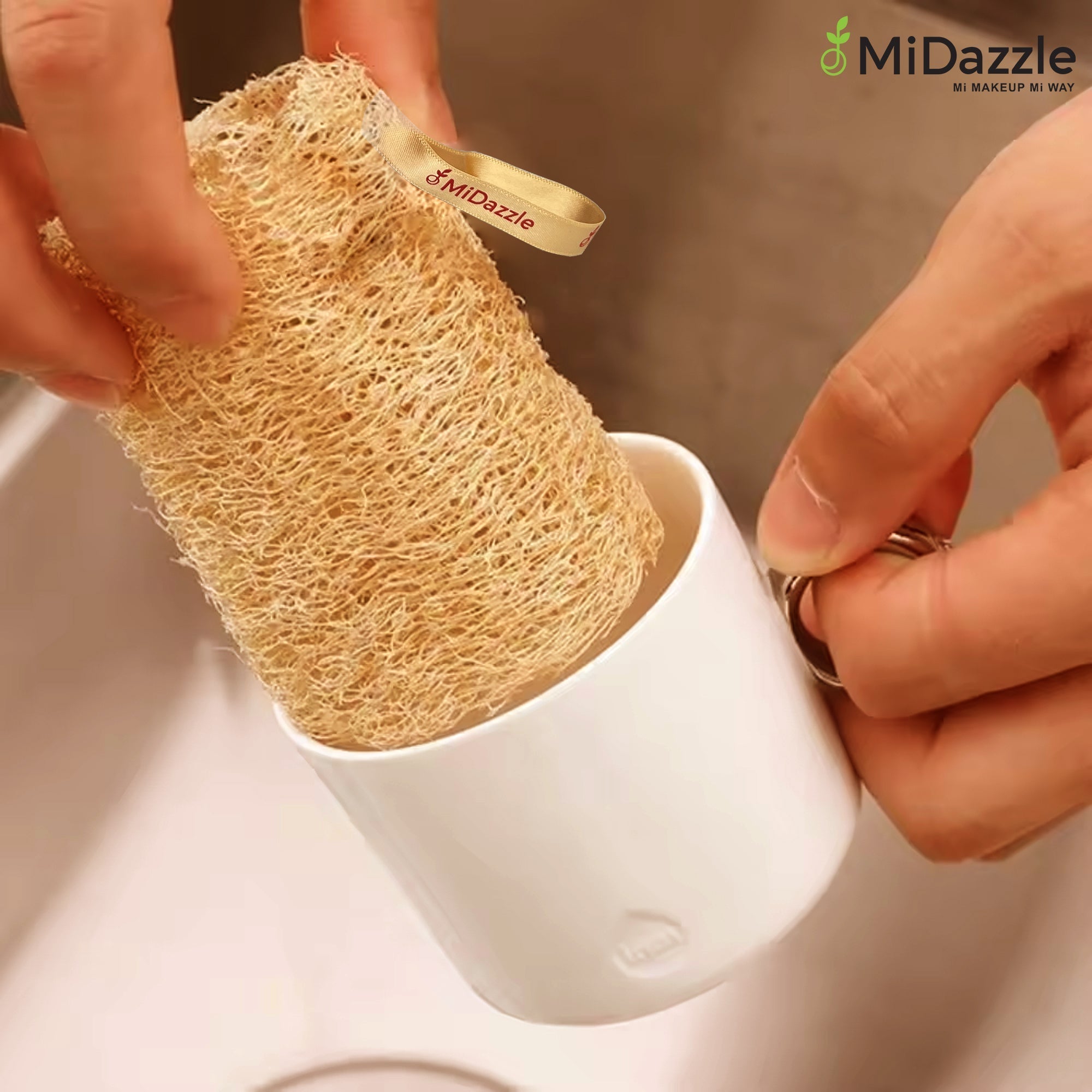 MiDazzle Loofah (Heart) MIOL6104