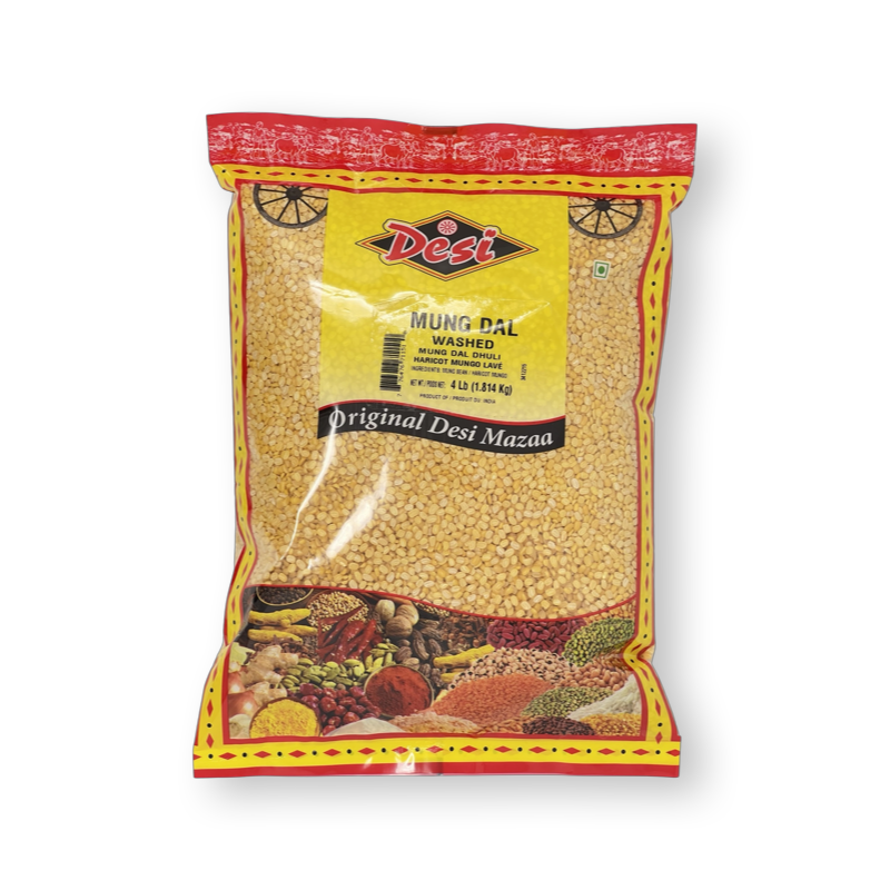 Desi Mung Dal Washed
