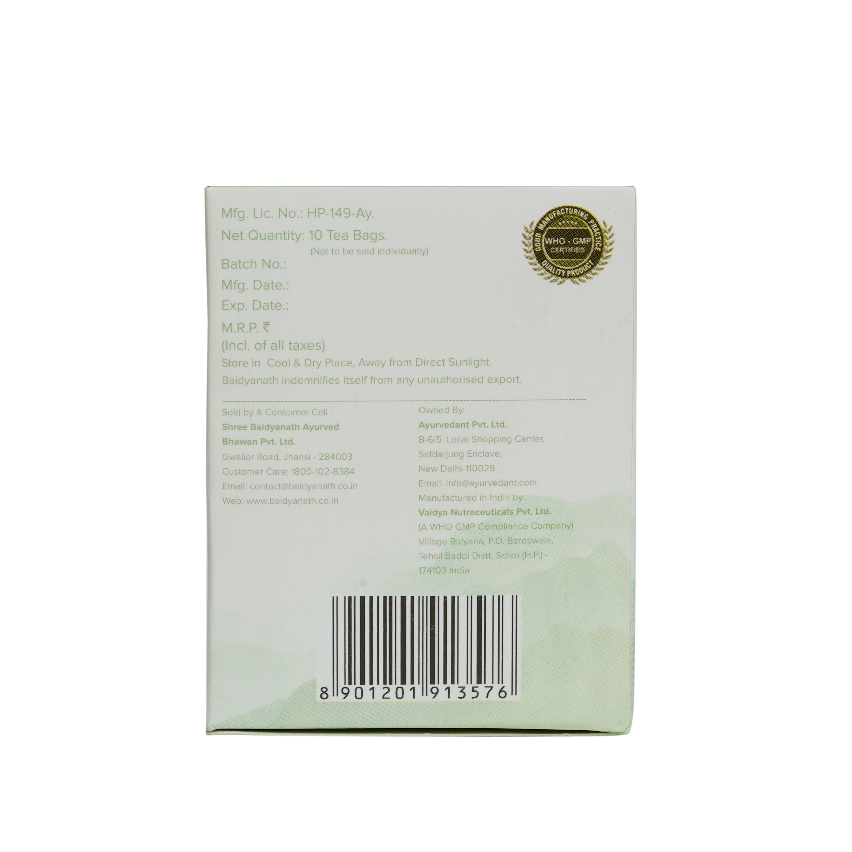 Vital Tea (10 Tea Bags) - Image 4