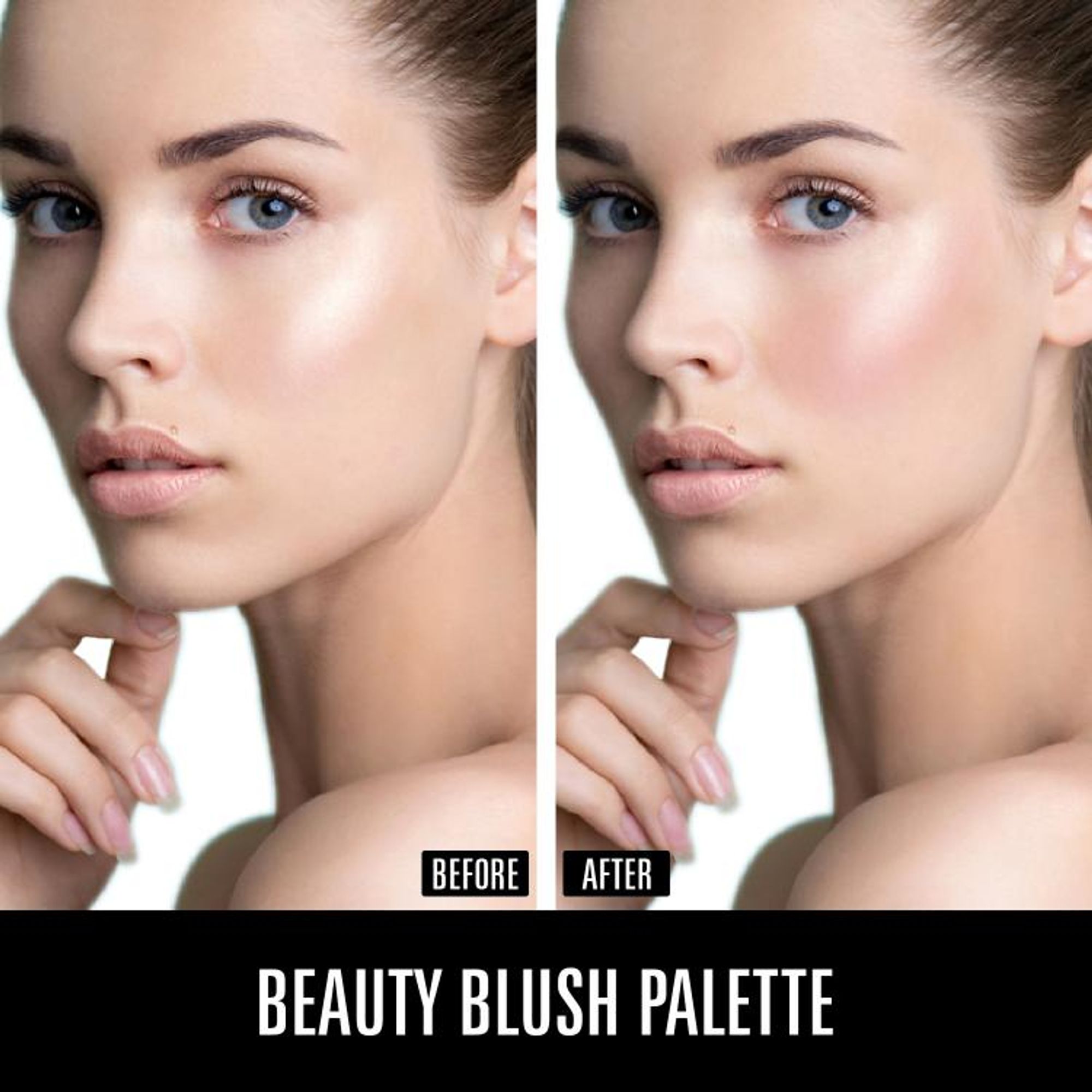 Matt Look Beauty Blush Palette - 01