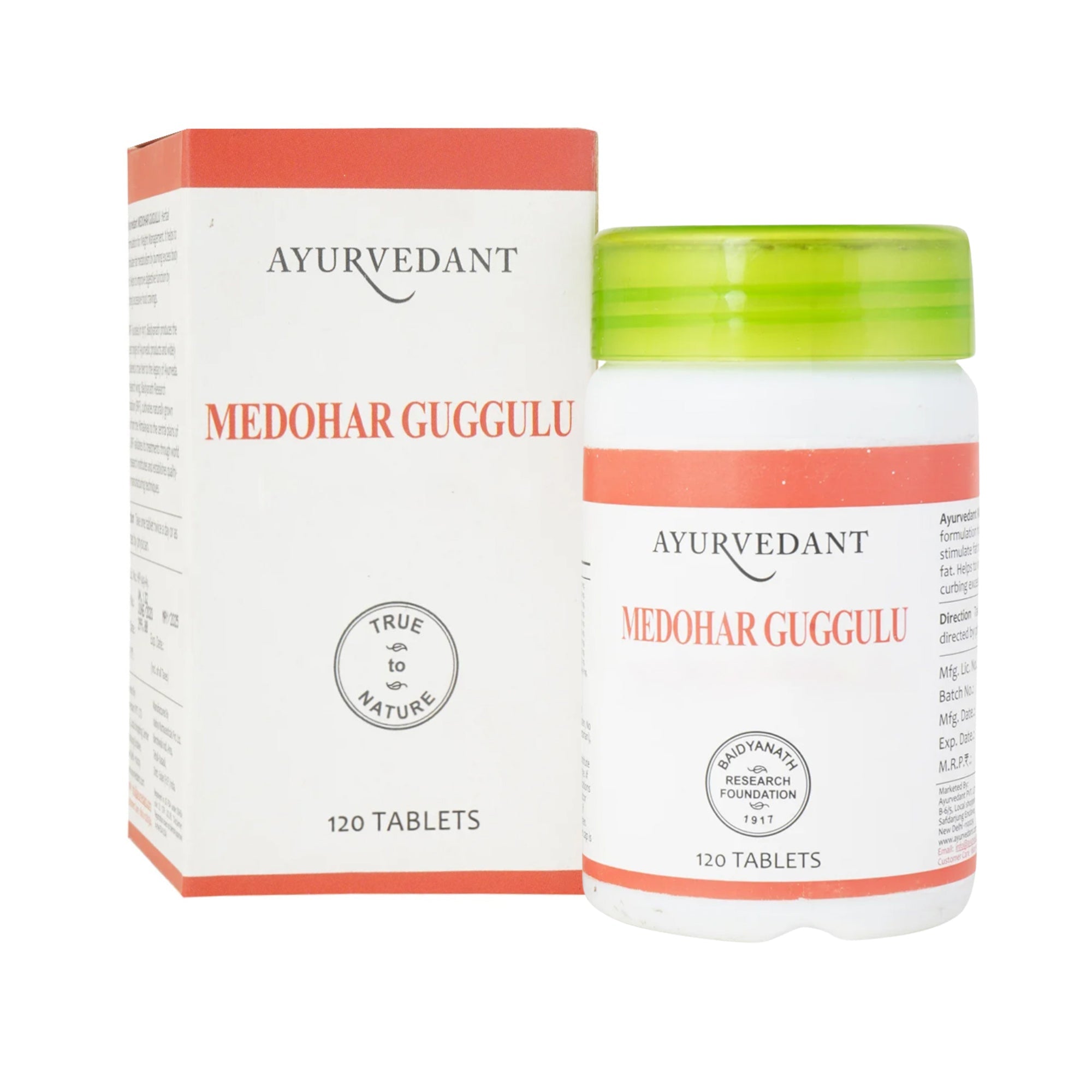Baidyanath Ayurvedant Medohar Guggulu - Image 1