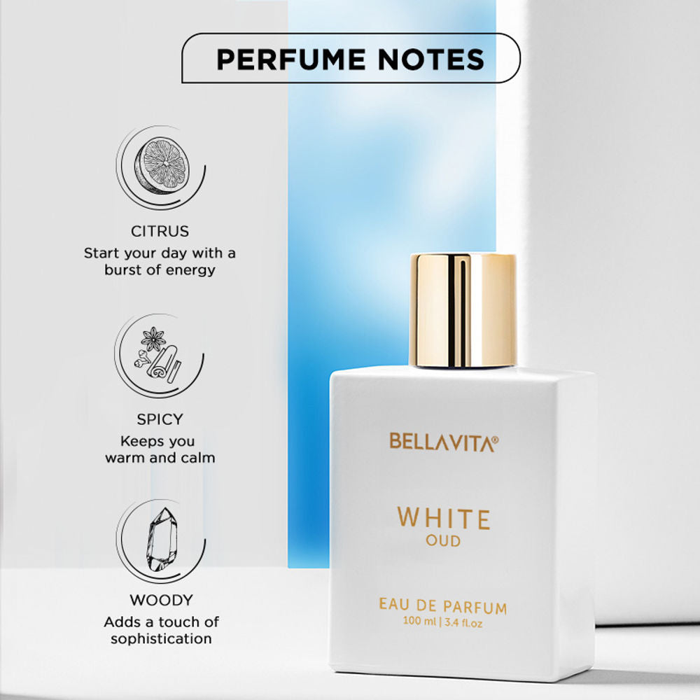 Bella Vita White-Oud Eau De Perfume For Men & Women