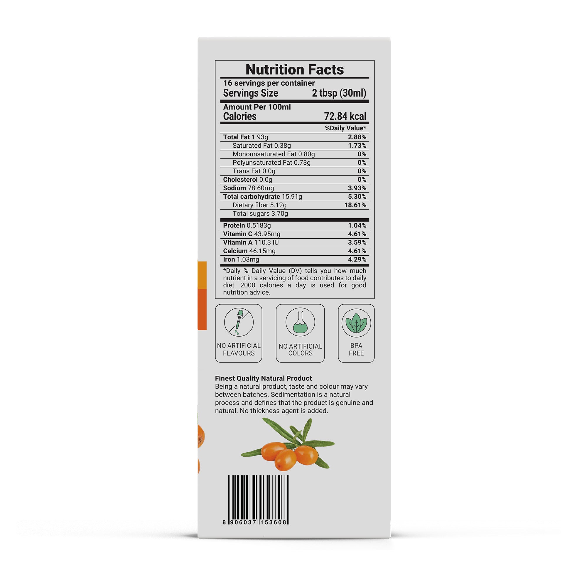 Krishna'S Herbal & Ayurveda Sea Buckthorn Juice