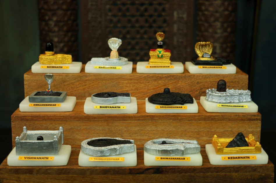 12 Jyotirlinga Replica Miniatures