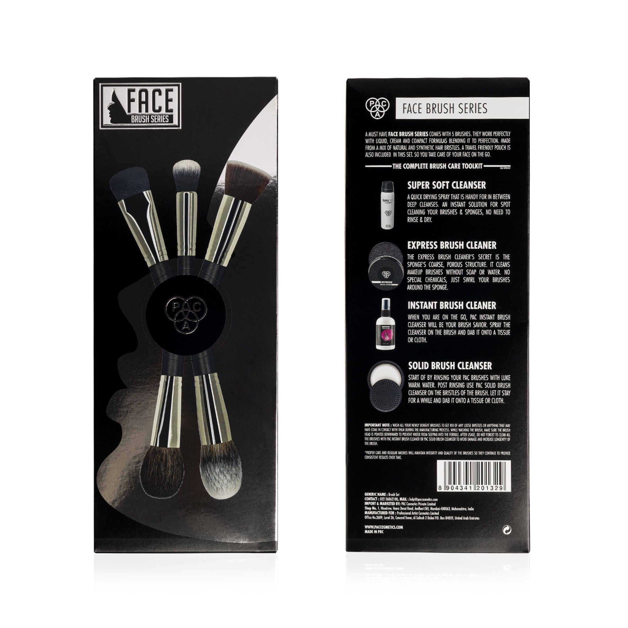 PAC Studio Face Series Brush Set (5 Brushes)