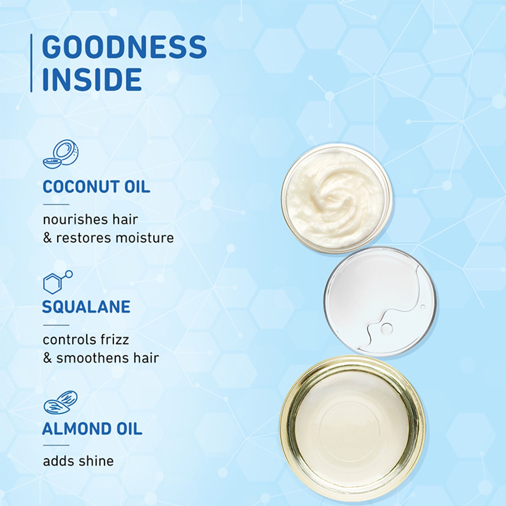 Plum Coconut & Squalane Nutri-Shine Hair Serum For Smooth- Shiny Hair