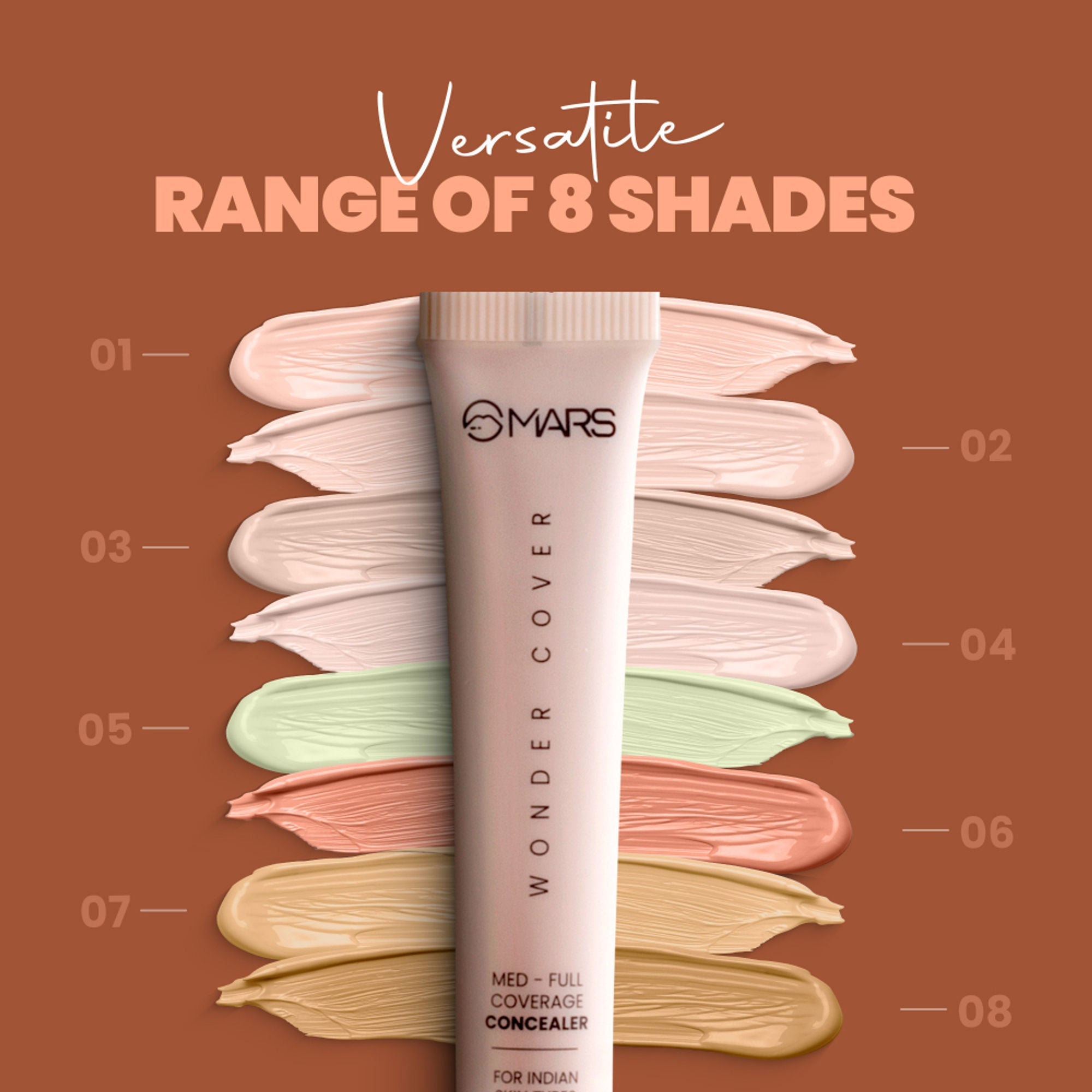 MARS Cosmetics Wonder Cover Liquid Concealer - Shade 07