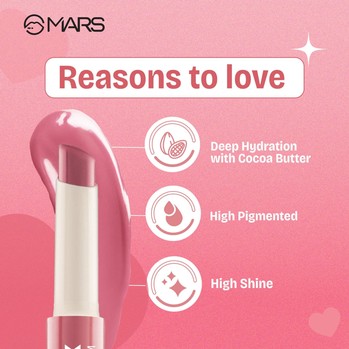 MARS Cosmetics Click Stix Gloss Lip Balm - 03-berry Jam