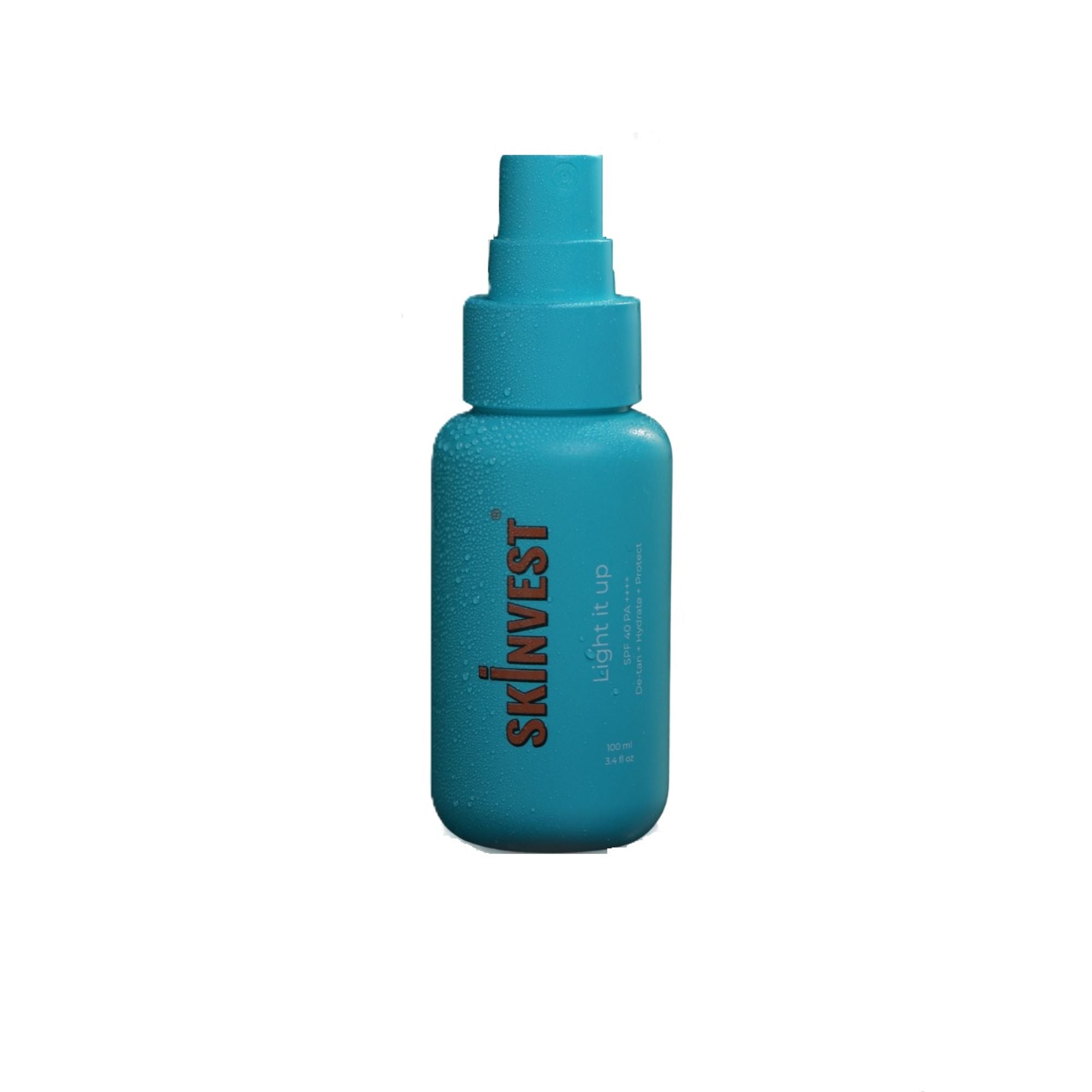 Skinvest Light it up Body Sunscreen + De-Tan Spray SPF 40 PA ++++