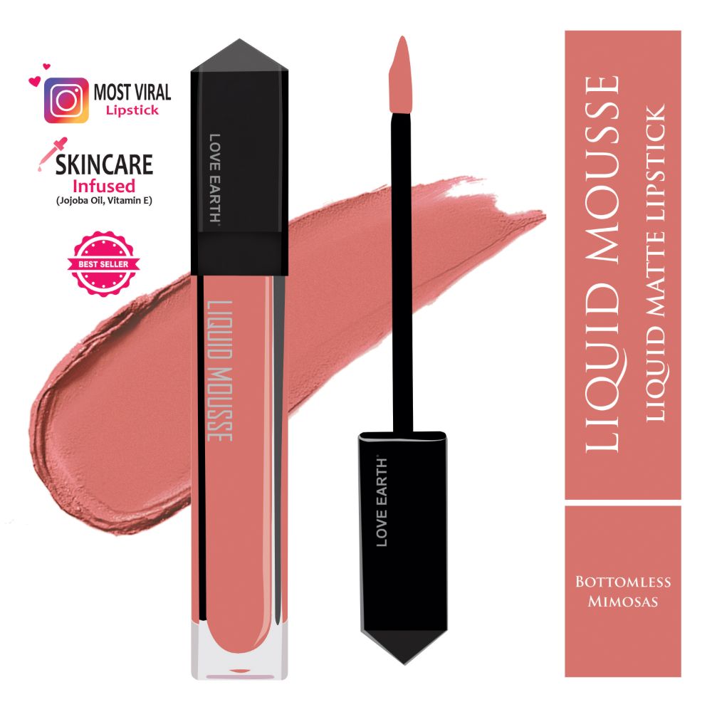 Love Earth Liquid Mousse Lipstick - Bottomless Mimosas