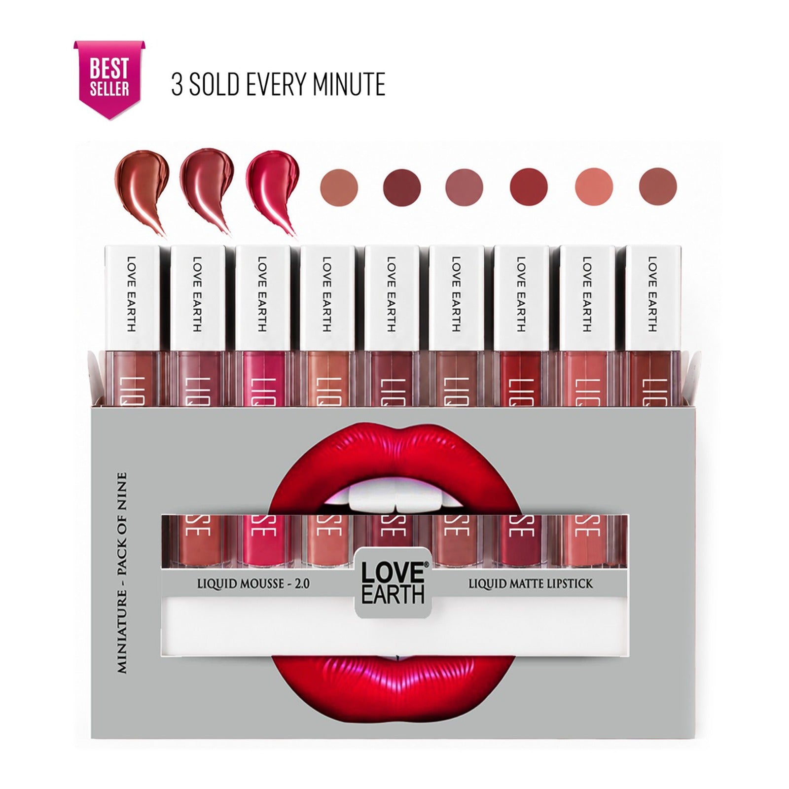 Love Earth Liquid Mousse Lipstick 2.O