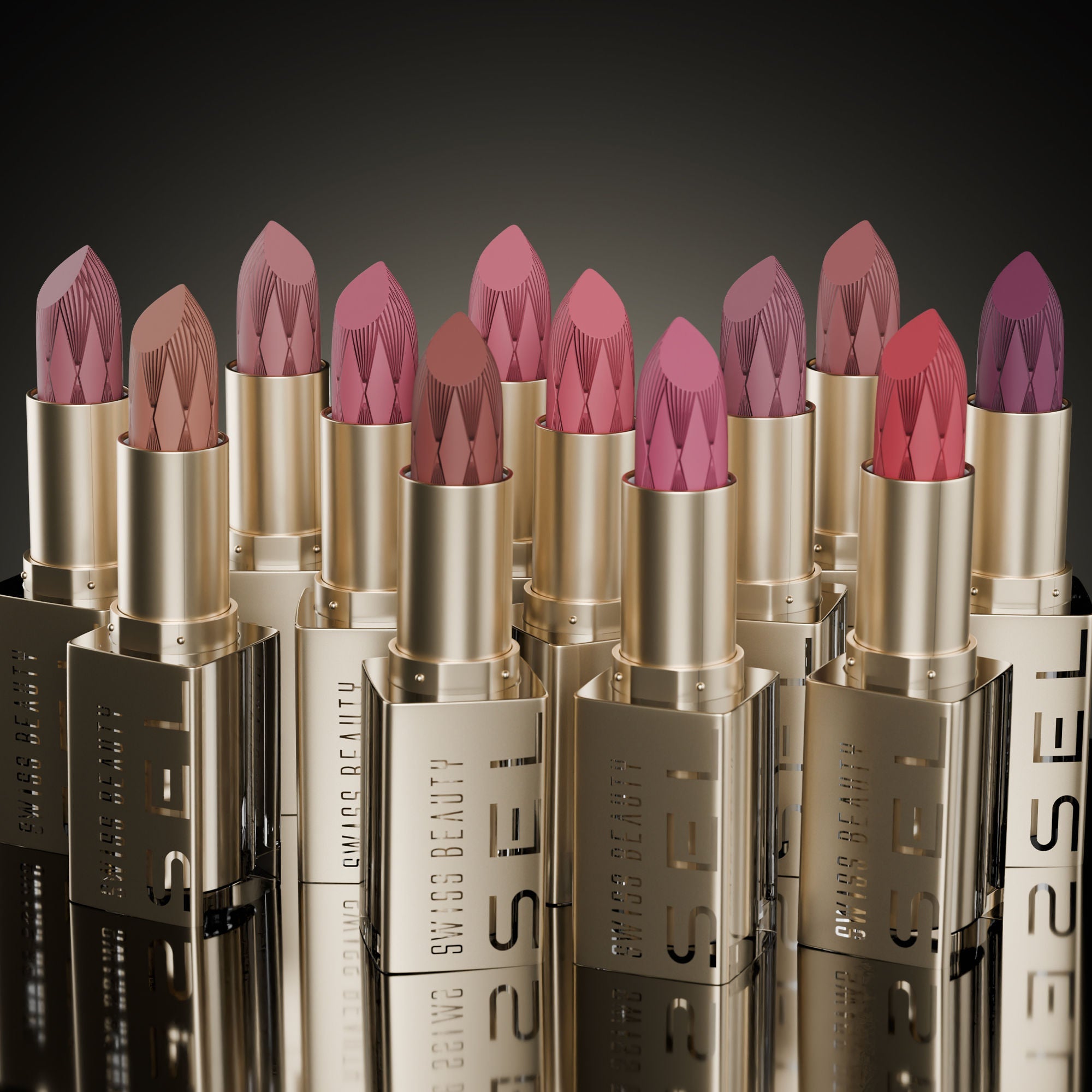 Swiss Beauty Select Creme Touch Hydrating Lipstick - 6 Majestic Mauve