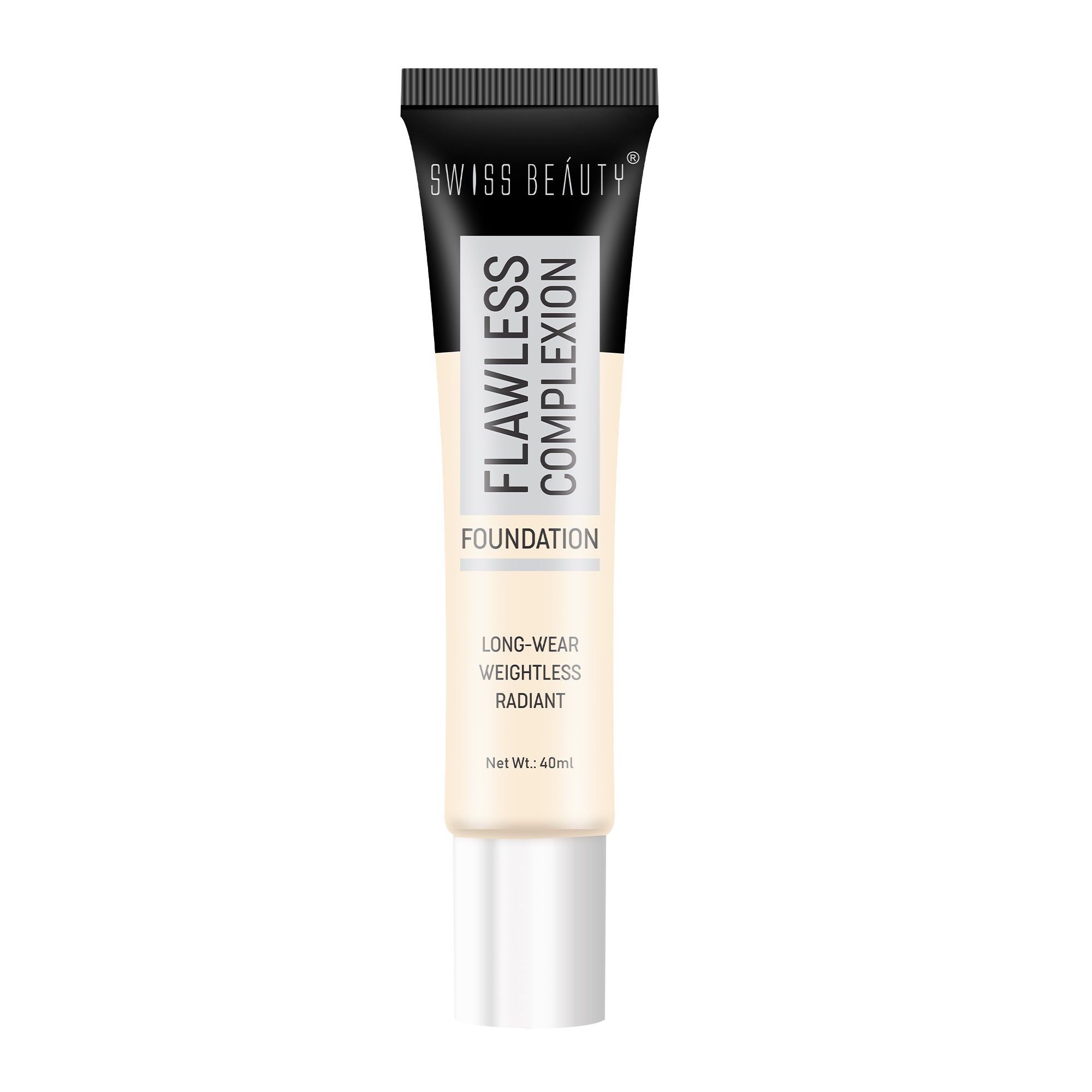 Swiss Beauty Flawless Complexion Foundation - 1 Rose Ivory