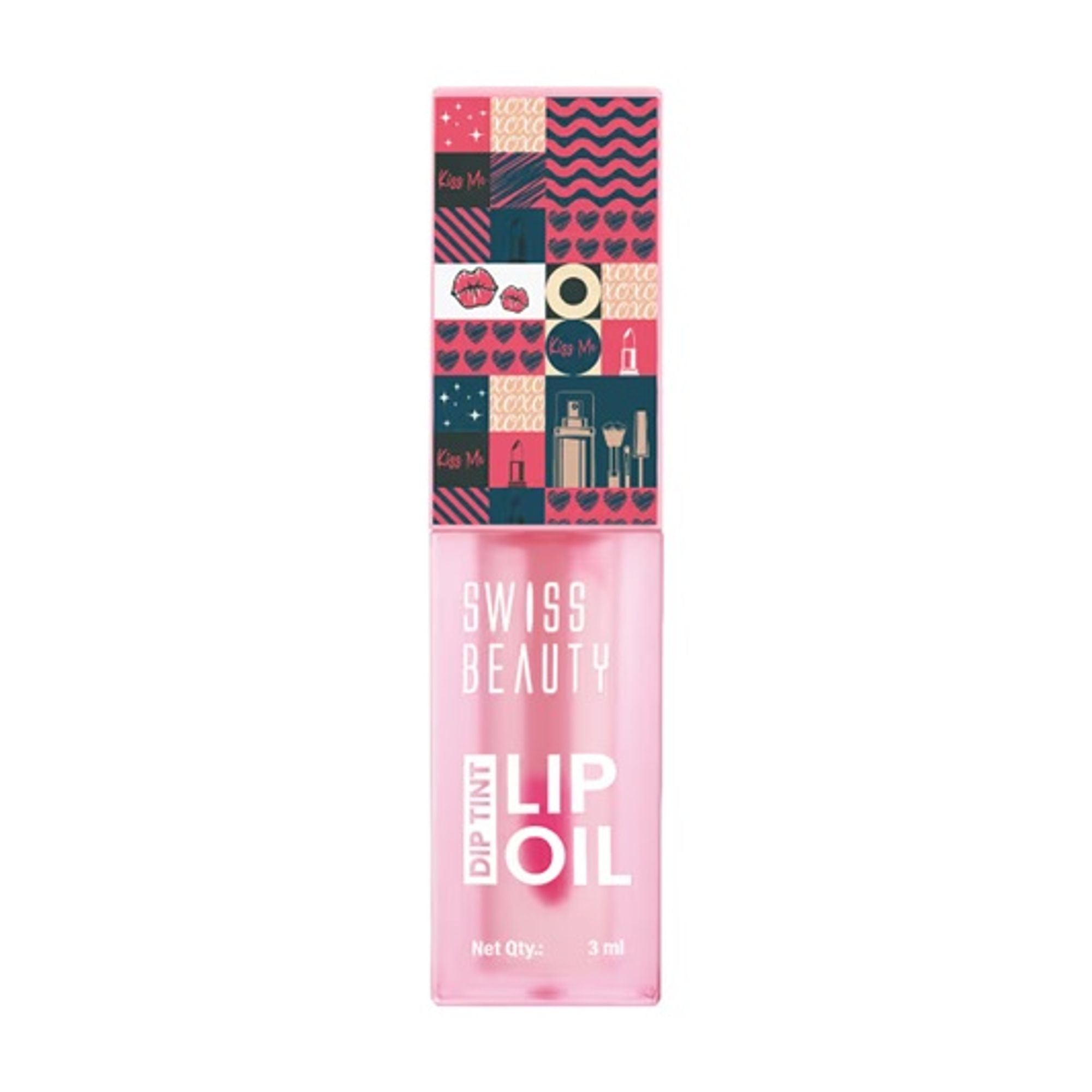 Swiss Beauty Dip Tint Color Changing Long Lasting With Vitamin-E PH Lip Oil - 3 Peach