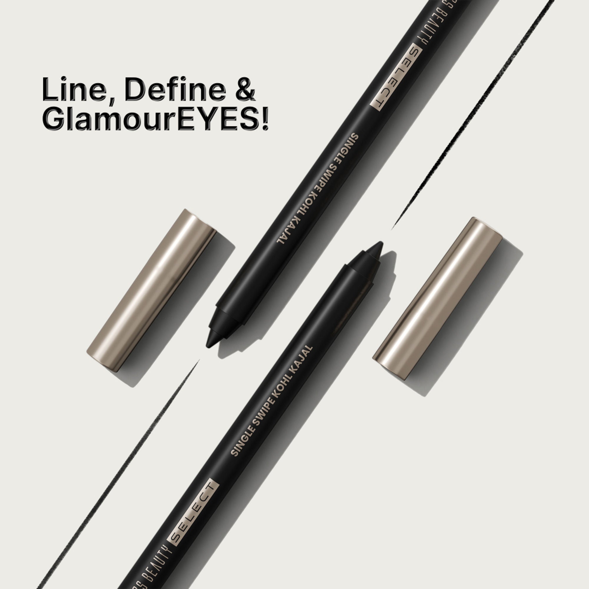 Swiss Beauty Select Single Swipe Kohl Kajal