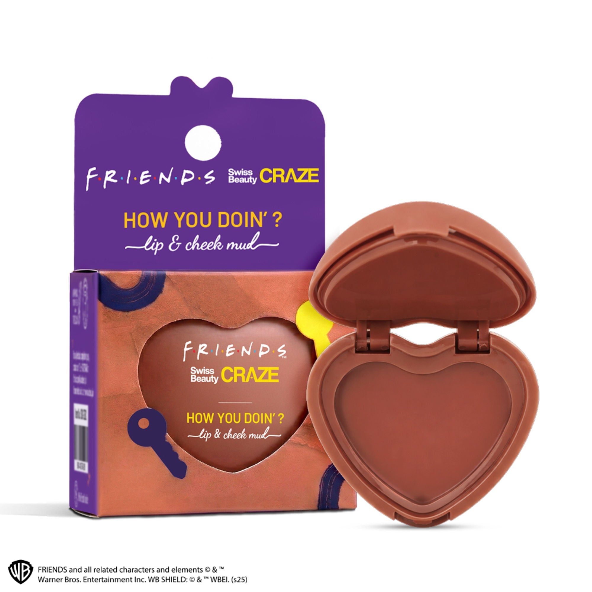 Swiss Beauty Craze How You Doin? Lip & Cheek Mud - 2 Flirty Blush