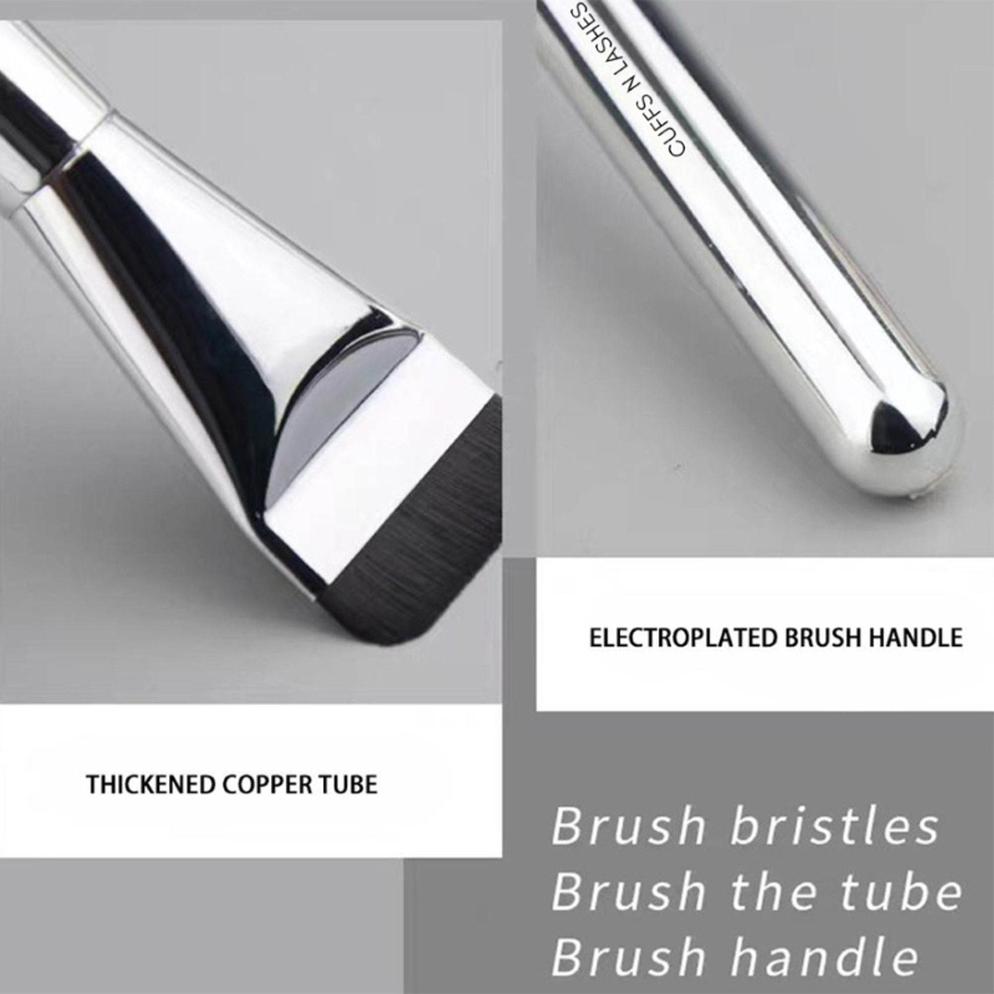 CUFFS N LASHES Spatula Makeup Brush