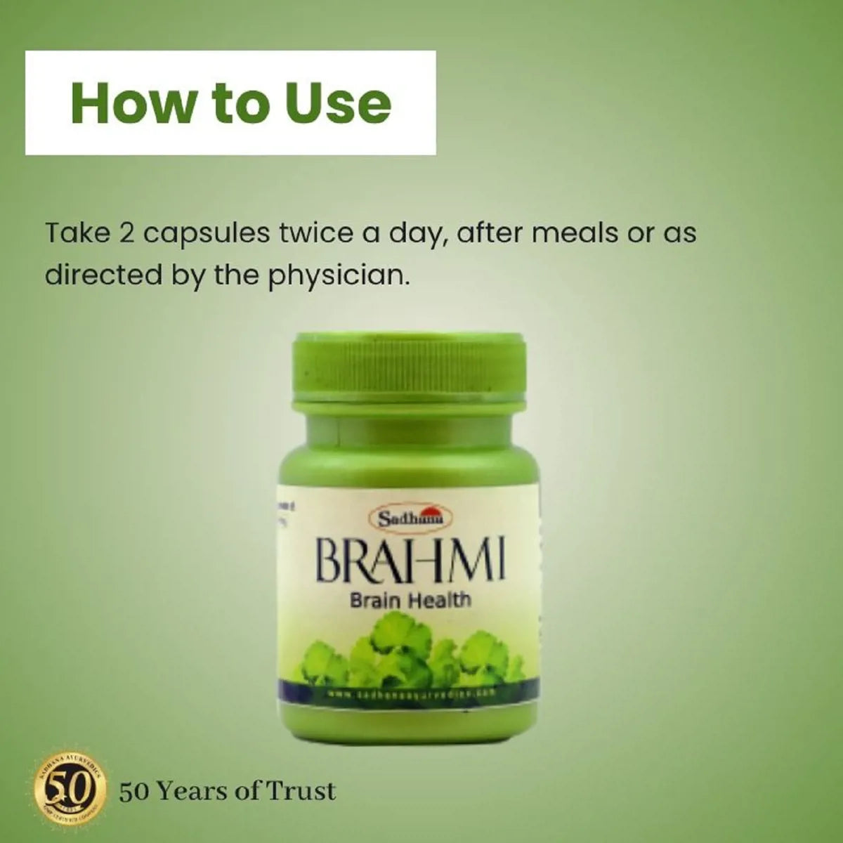 Sadhana Brahmi Capsules
