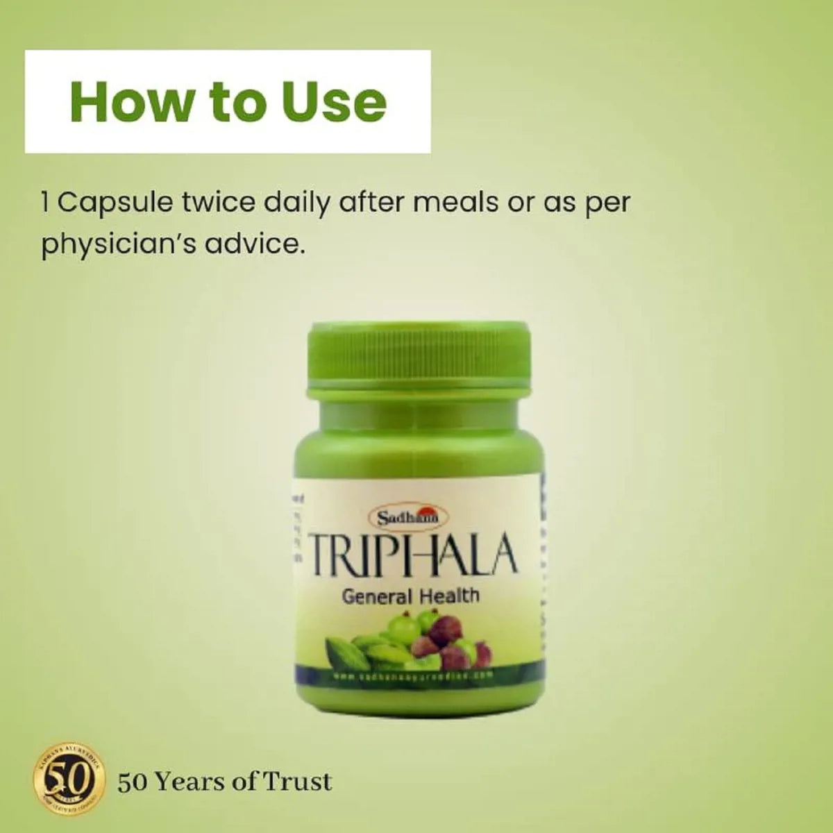 Sadhana Triphala Capsules