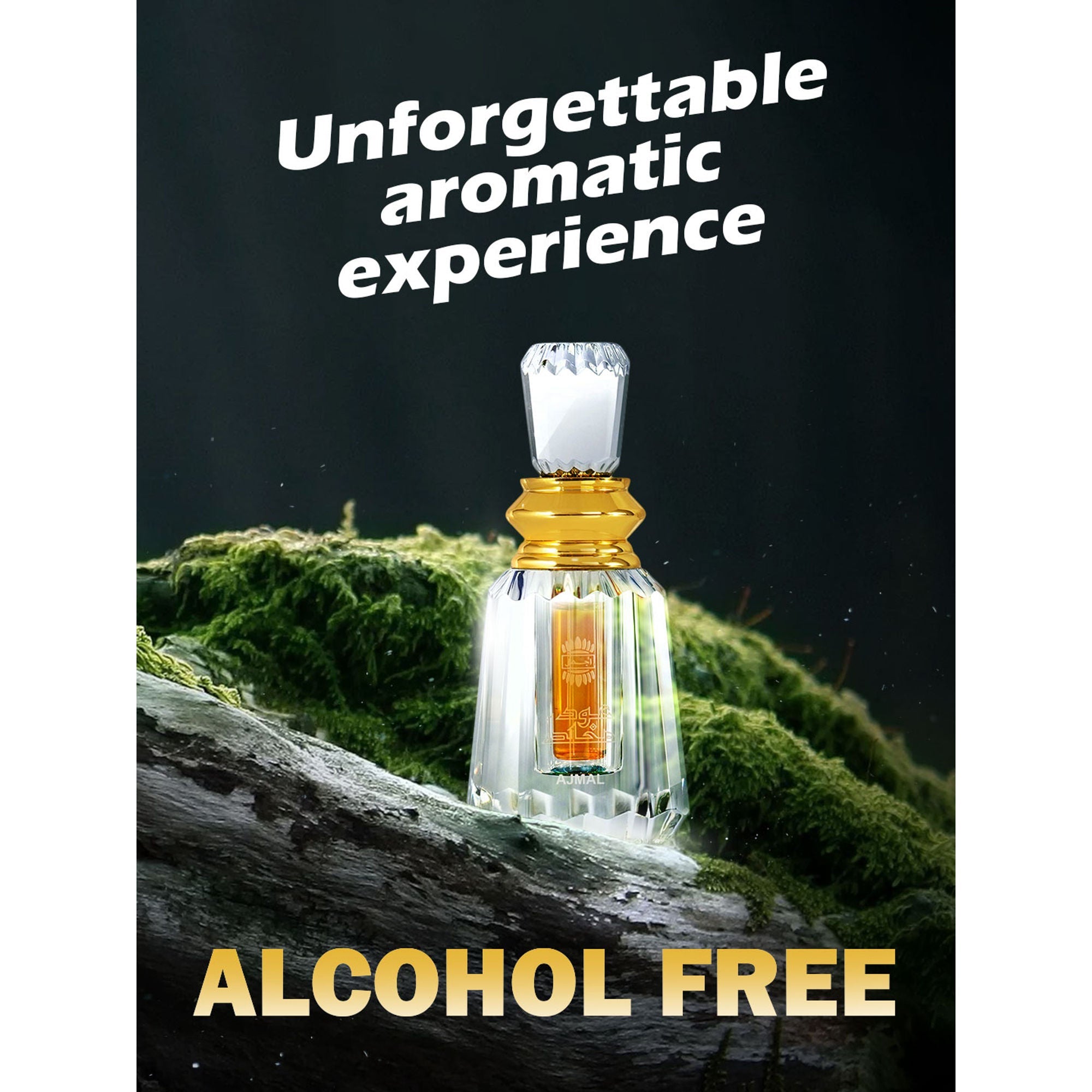 Ajmal India Oudh Mukhallat Concentrated Perfume Free From Alcohol For Women And Men