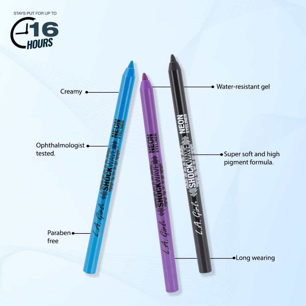 L.A Girl Shockwave Neon Eye Liner - Screamin Yellow