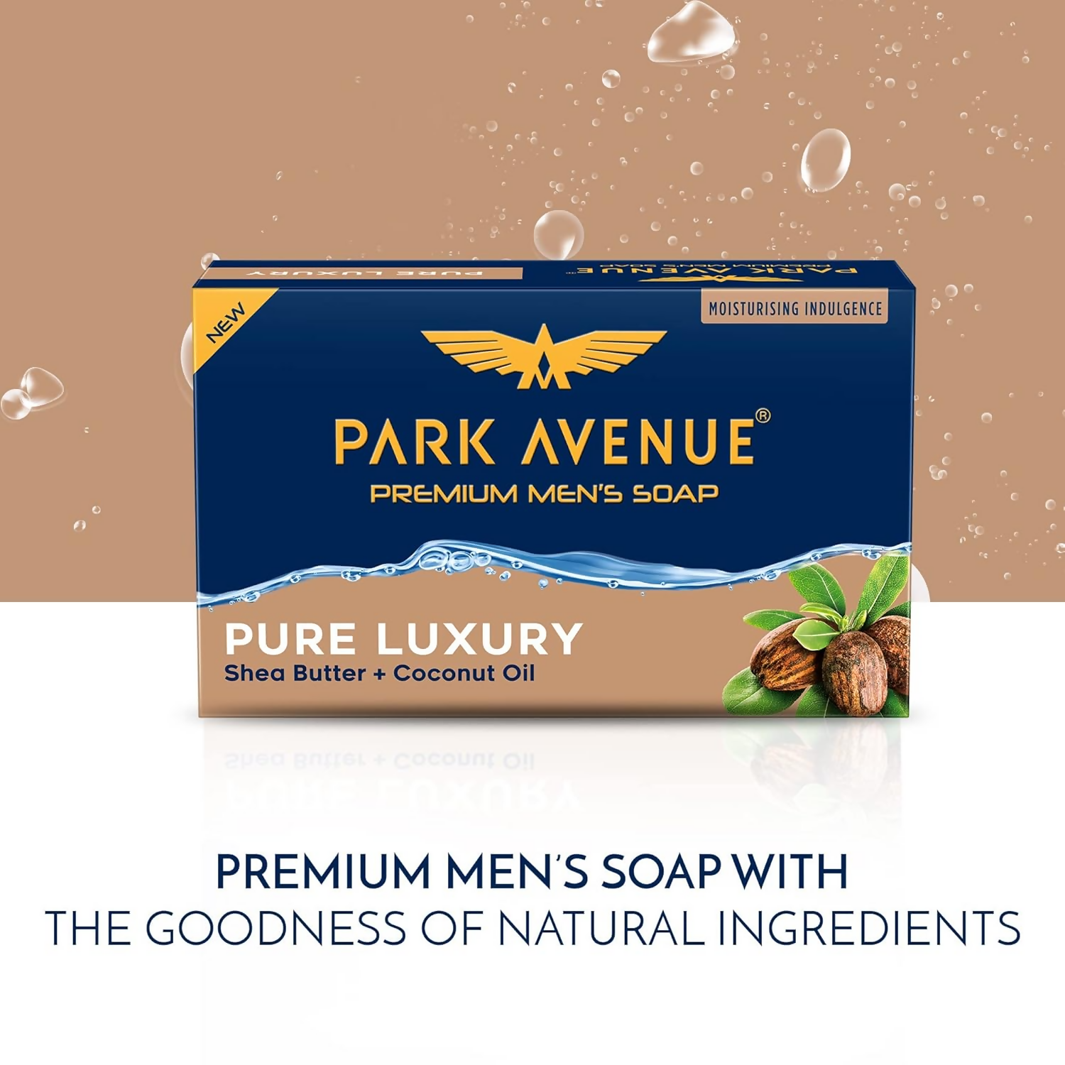 Park Avenue Premium Men’s Soap With Shea Butter + Coconut Oil