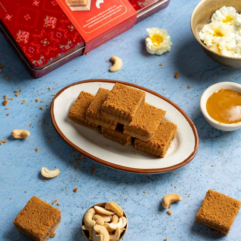 Haldiram's Cashew Caramel Burfee