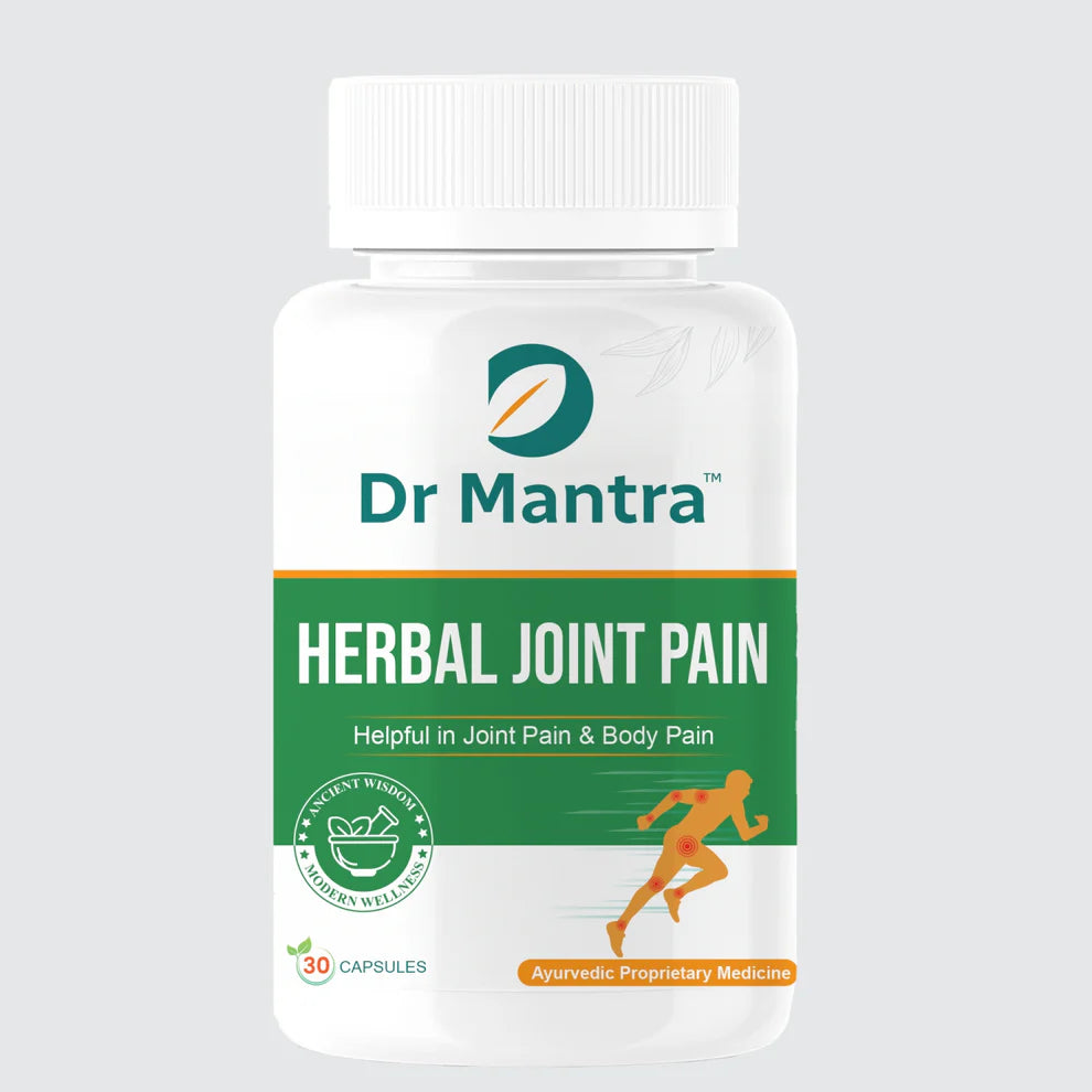 Dr Mantra Herbal Joint Pain Relief Capsules| 30 Caps