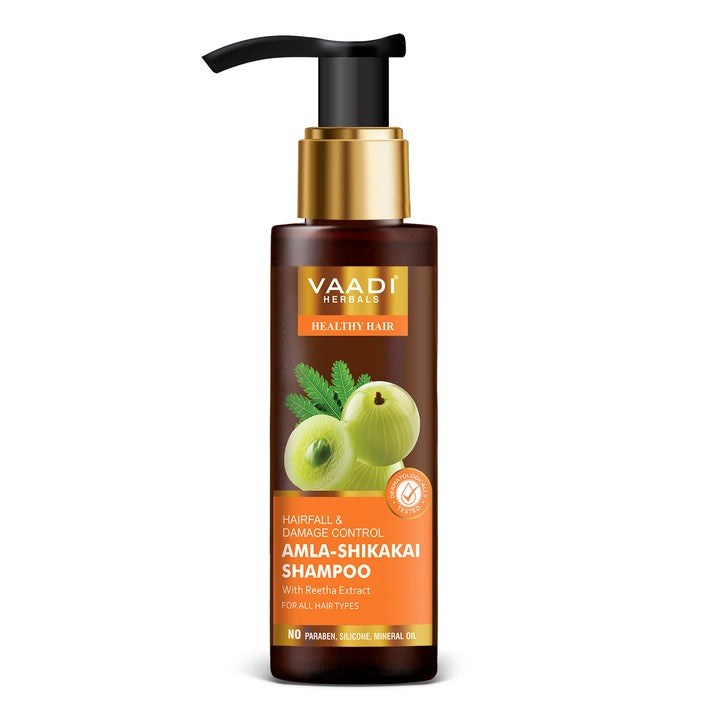 Vaadi Herbals Amla Shikakai Shampoo (110 ml)