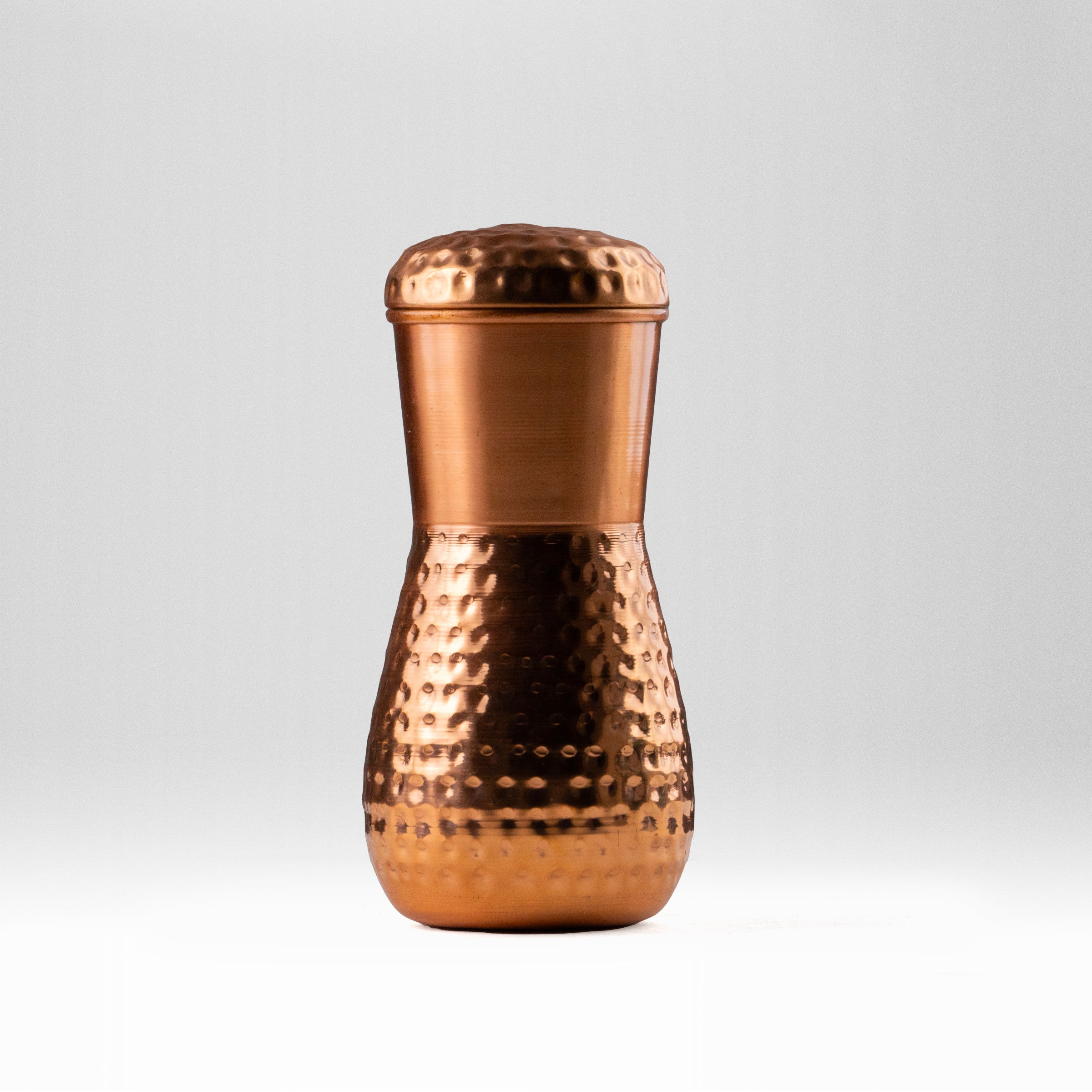 Health Smith Pure Copper Marina Jar Classic for Water | Copper Utensil for Water