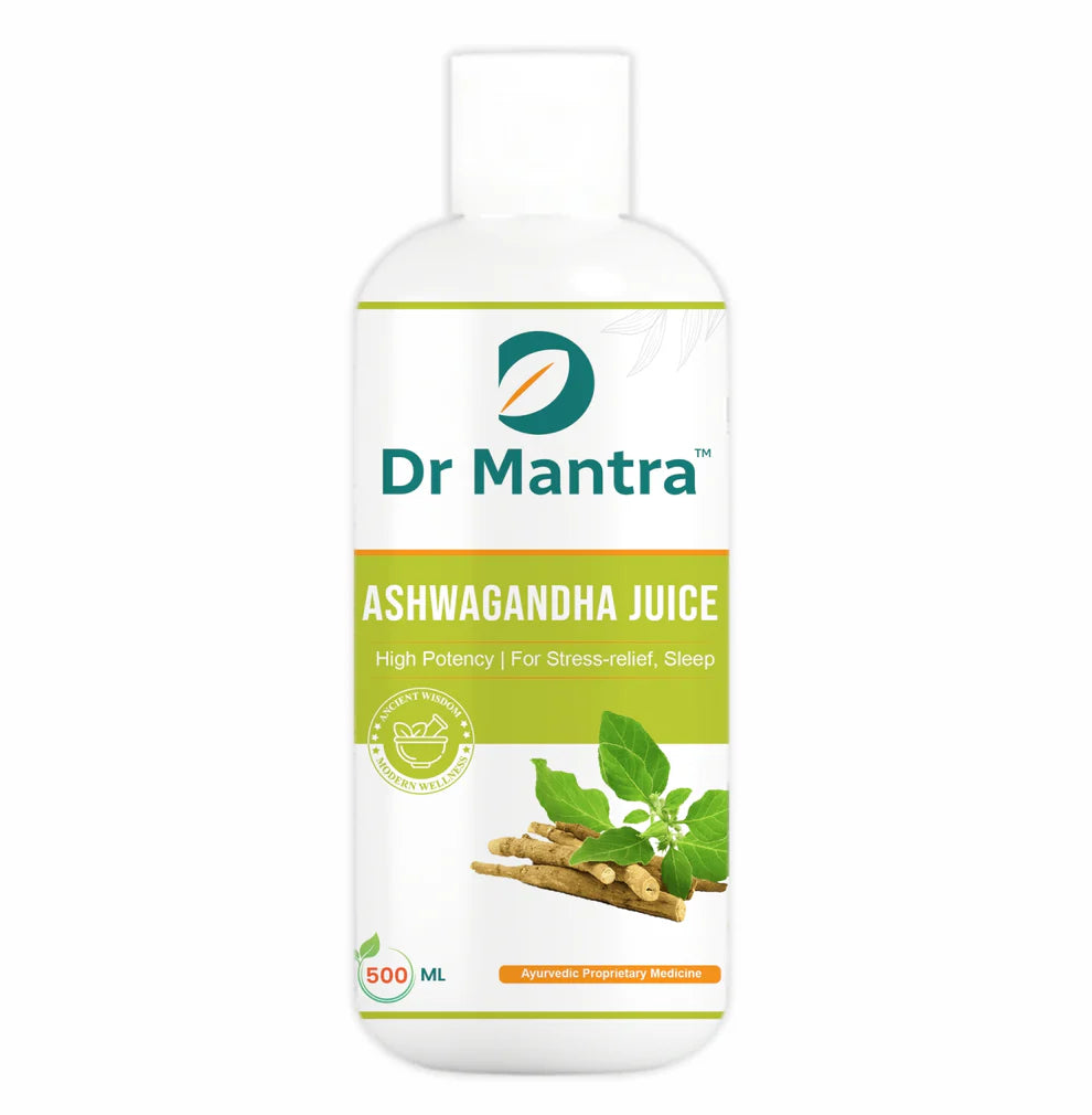 Dr Mantra Sugar-free Ashwagandha Juice for Energy & Stamina in Men| 500ml
