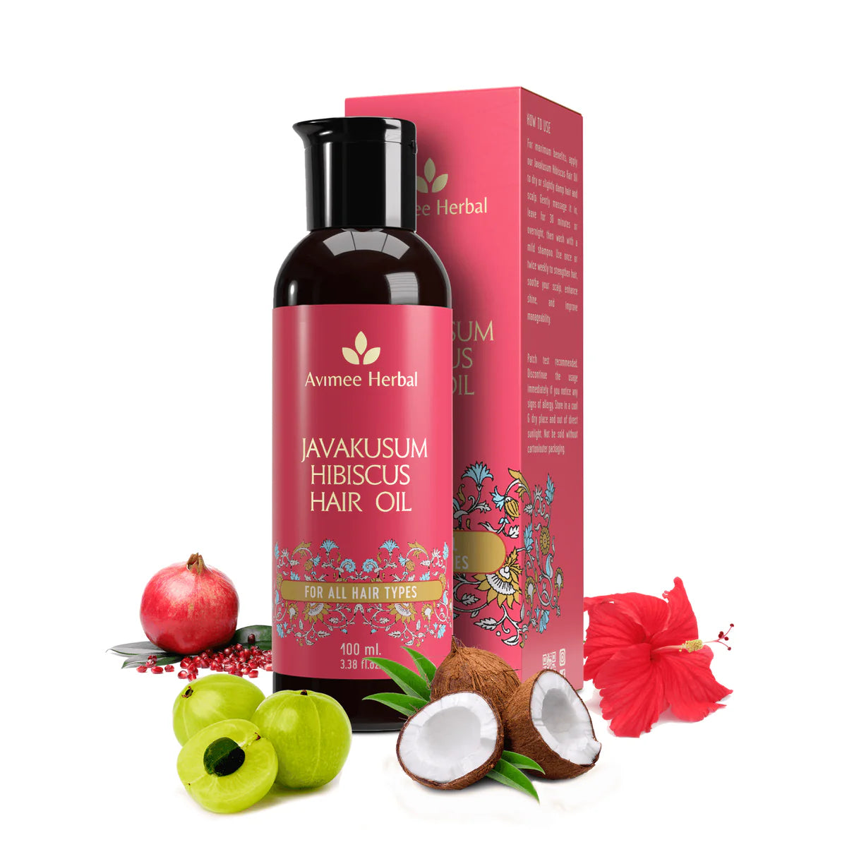 Avimee herbal Javakusum Hibiscus Hair Oil