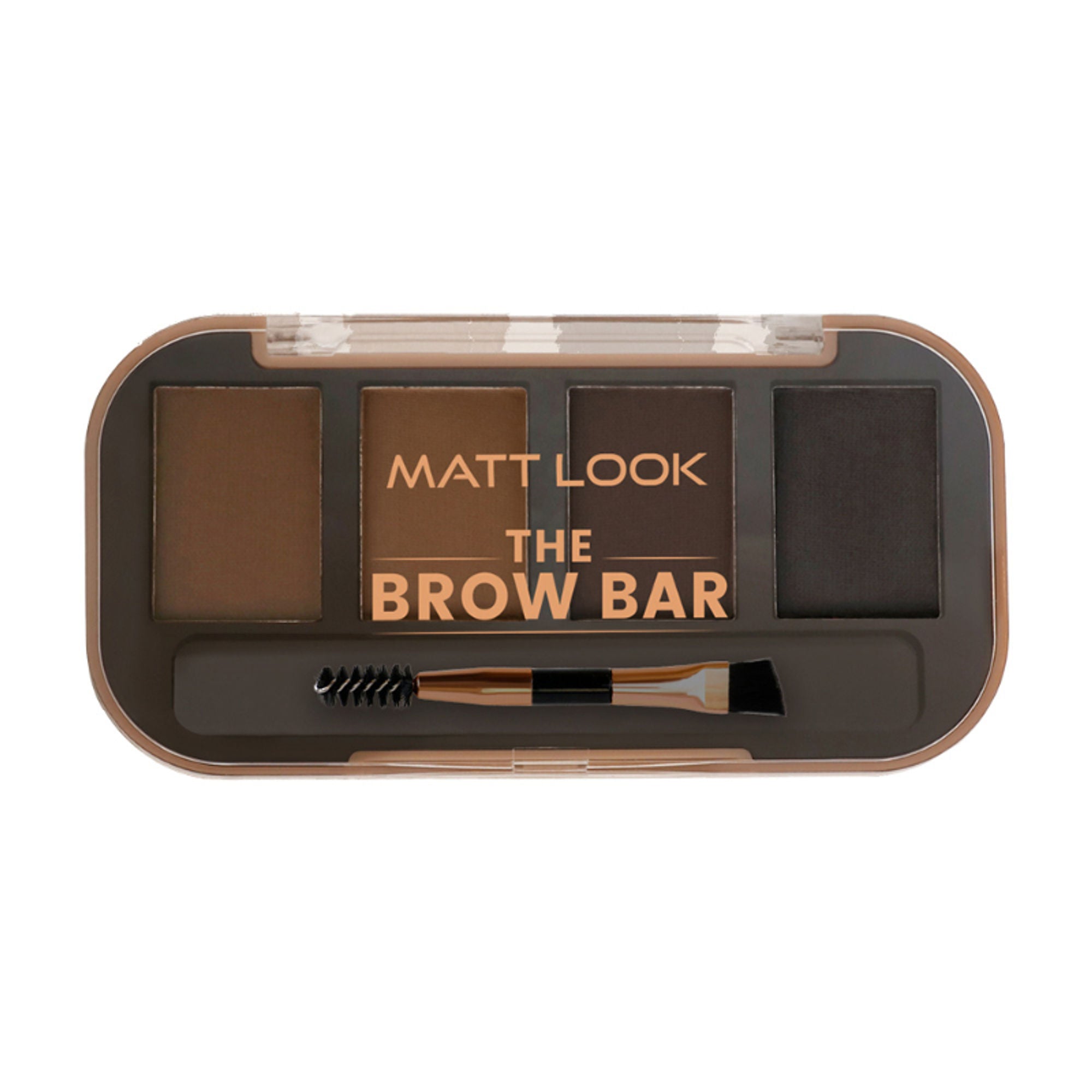 Matt Look The Brow Bar Eyebrow Enhancer Eyeshadow Palette - Intense 03