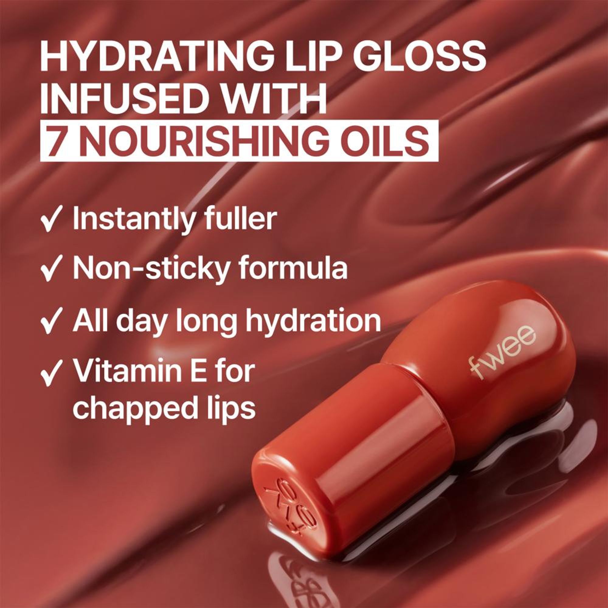 fwee 3D Voluming Gloss - A05 Currant