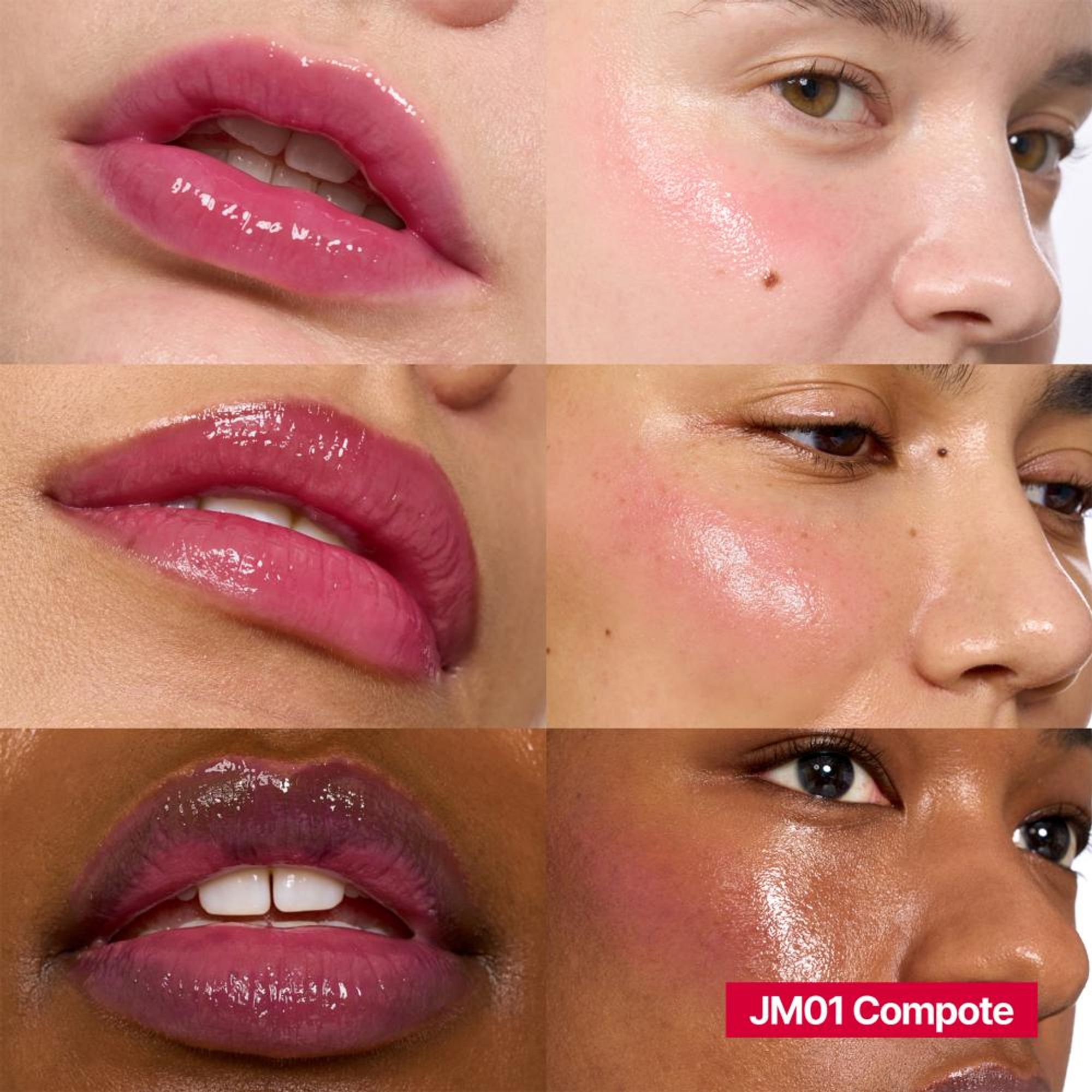 fwee Lip&Cheek Glowy Jelly Pot - JM01 Compote