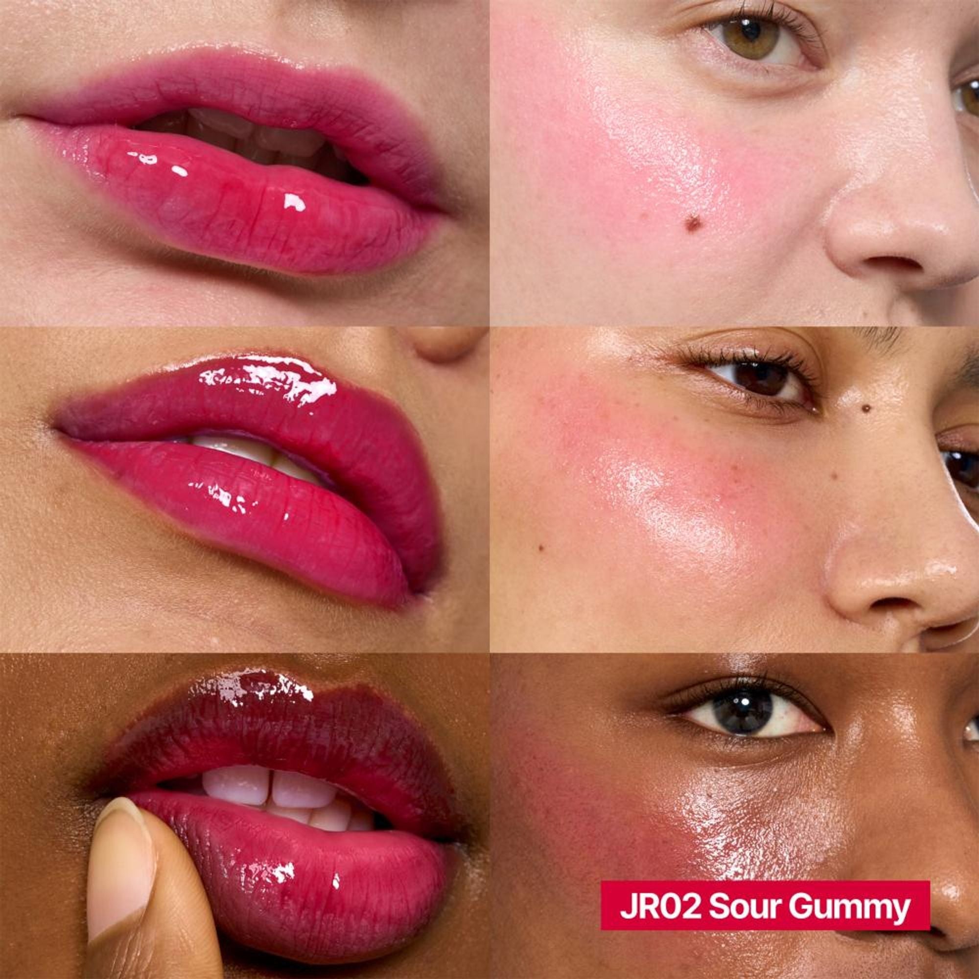 fwee Lip&Cheek Glowy Jelly Pot - JR02 Sour Gummy