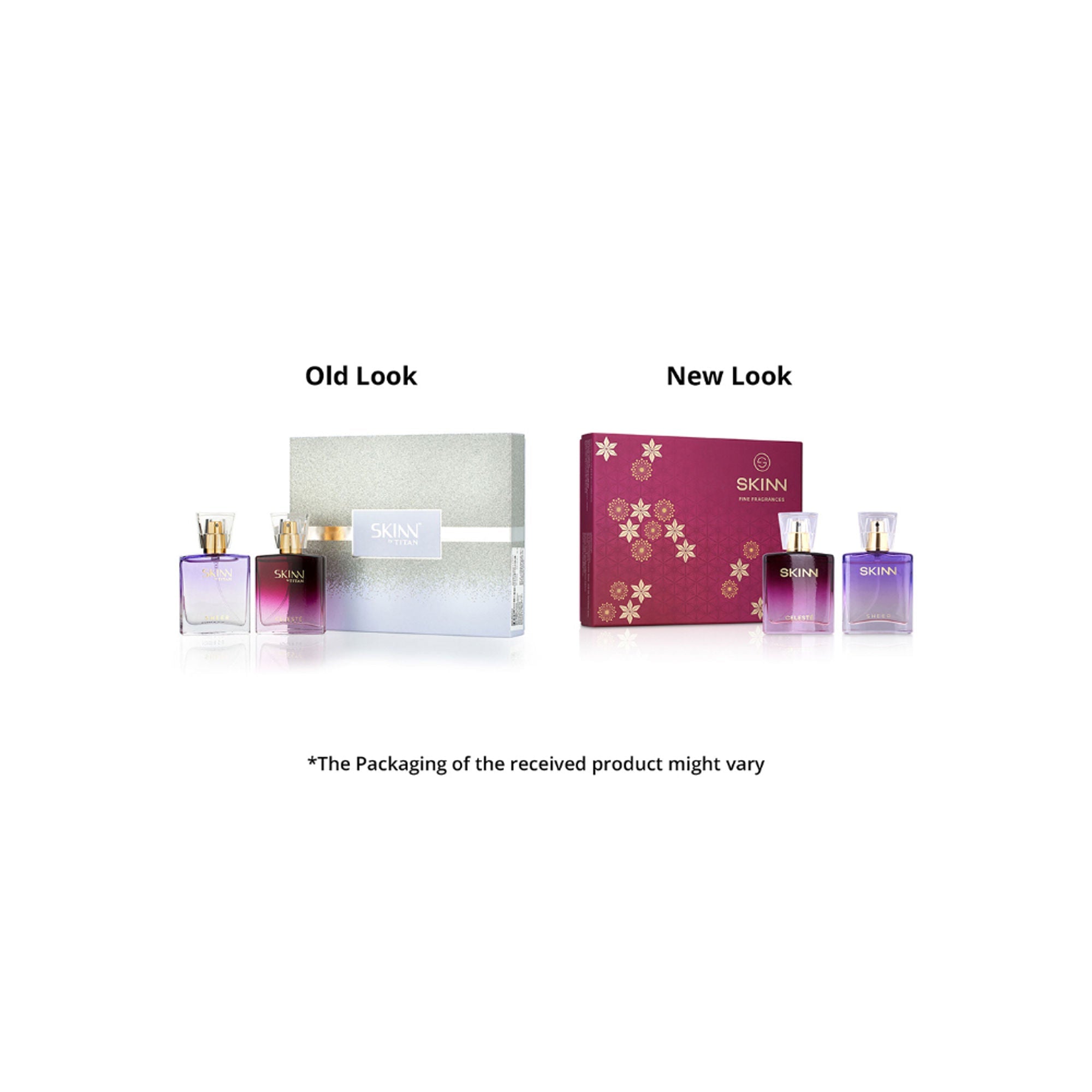 Skinn By Titan Celeste & Sheer EDP Miniature Gift Set - Rakhi Gift for Sister