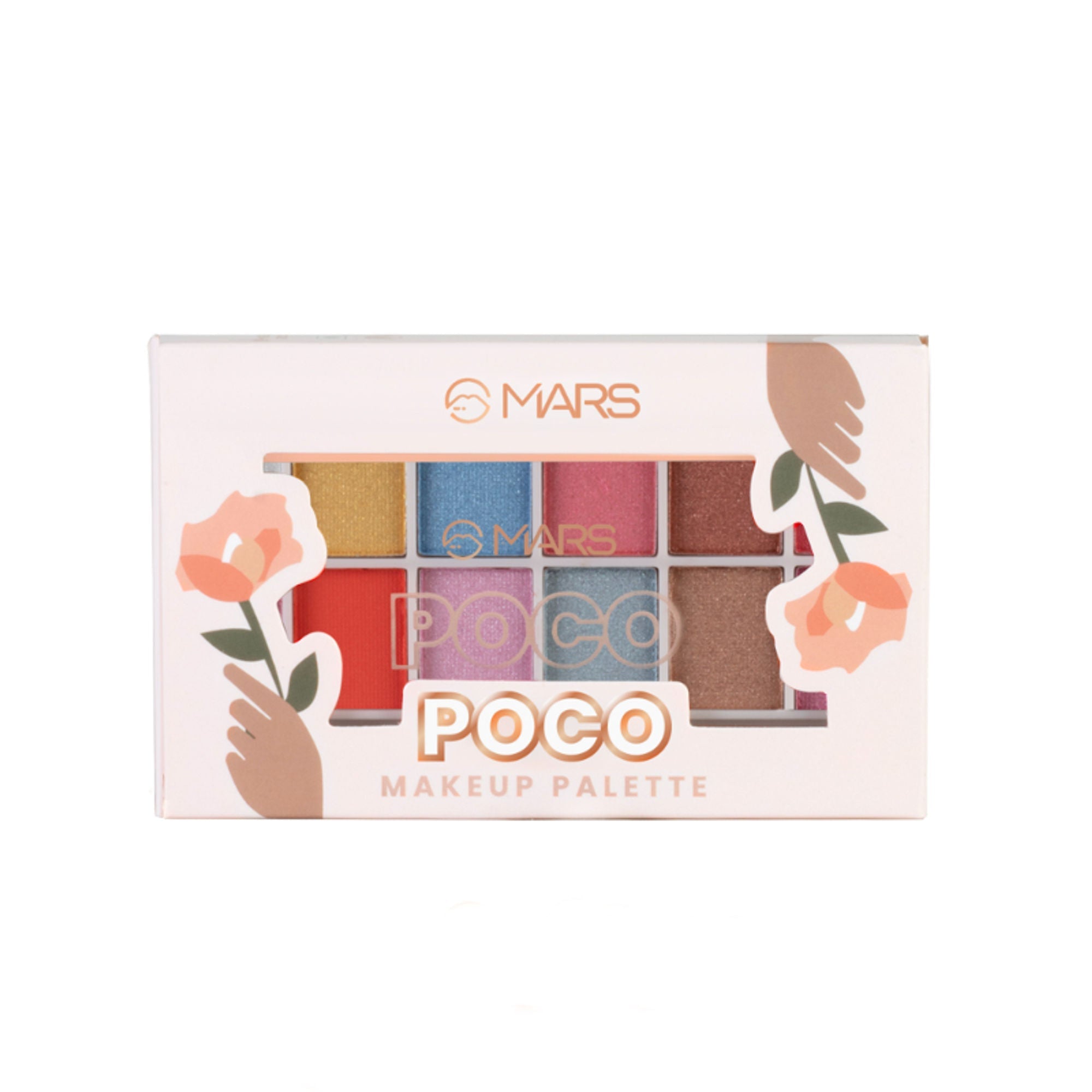 MARS Cosmetics Poco Face Makeup And Eyeshadow Palette - 01