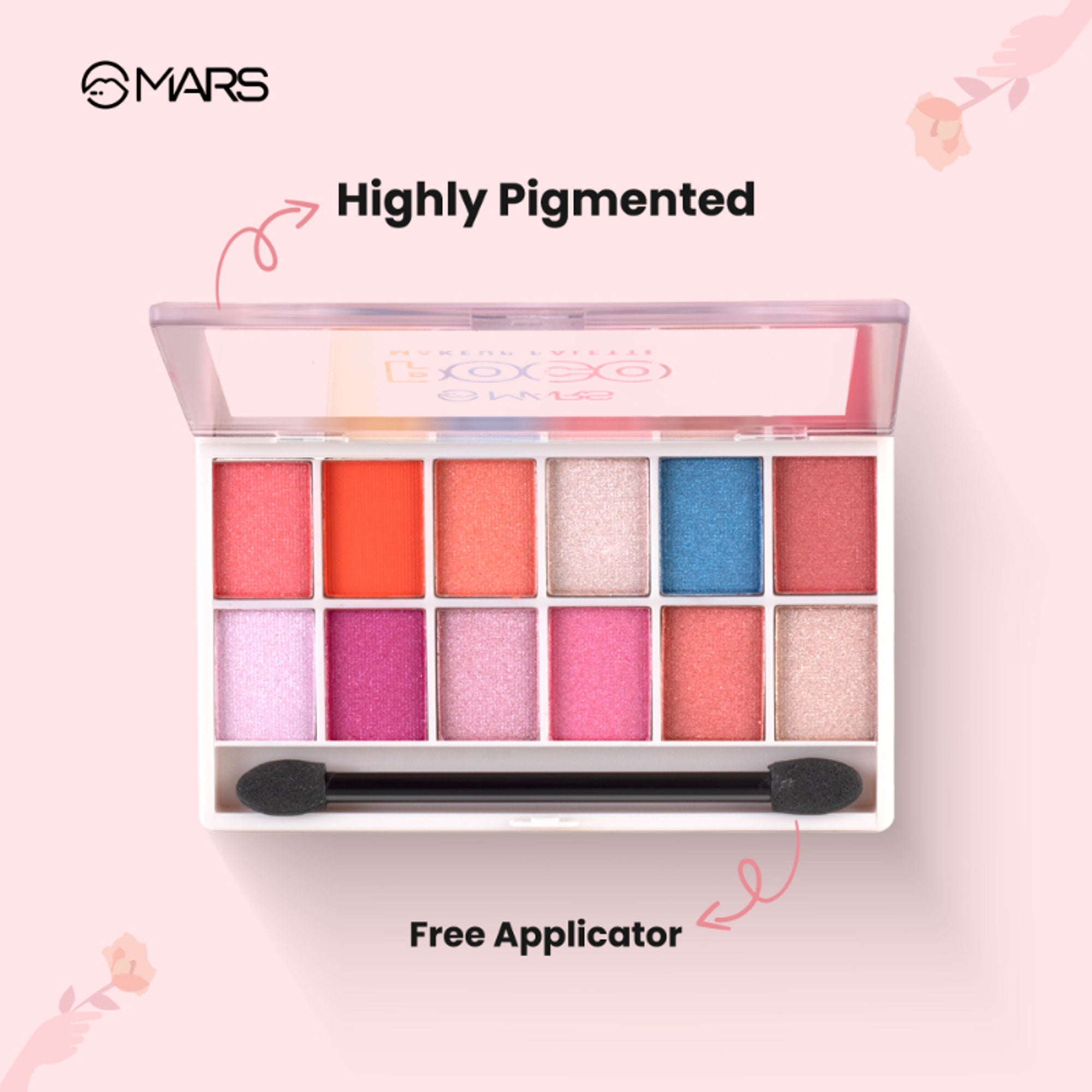 MARS Cosmetics Poco Face Makeup And Eyeshadow Palette - 03