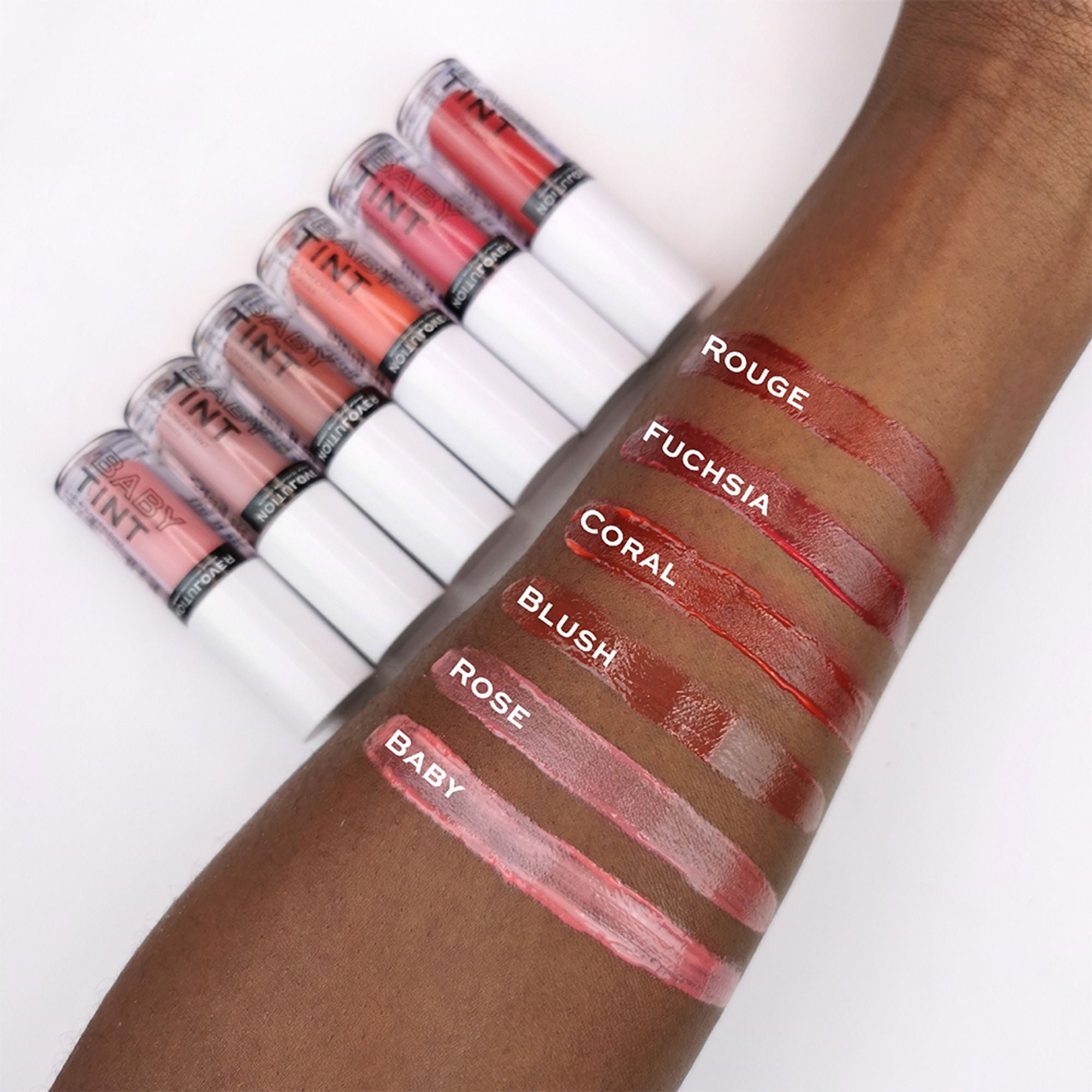 Makeup Revolution Relove Baby Lip & Cheek Tint - Long Lasting - Soft & Glowy Finish - Baby