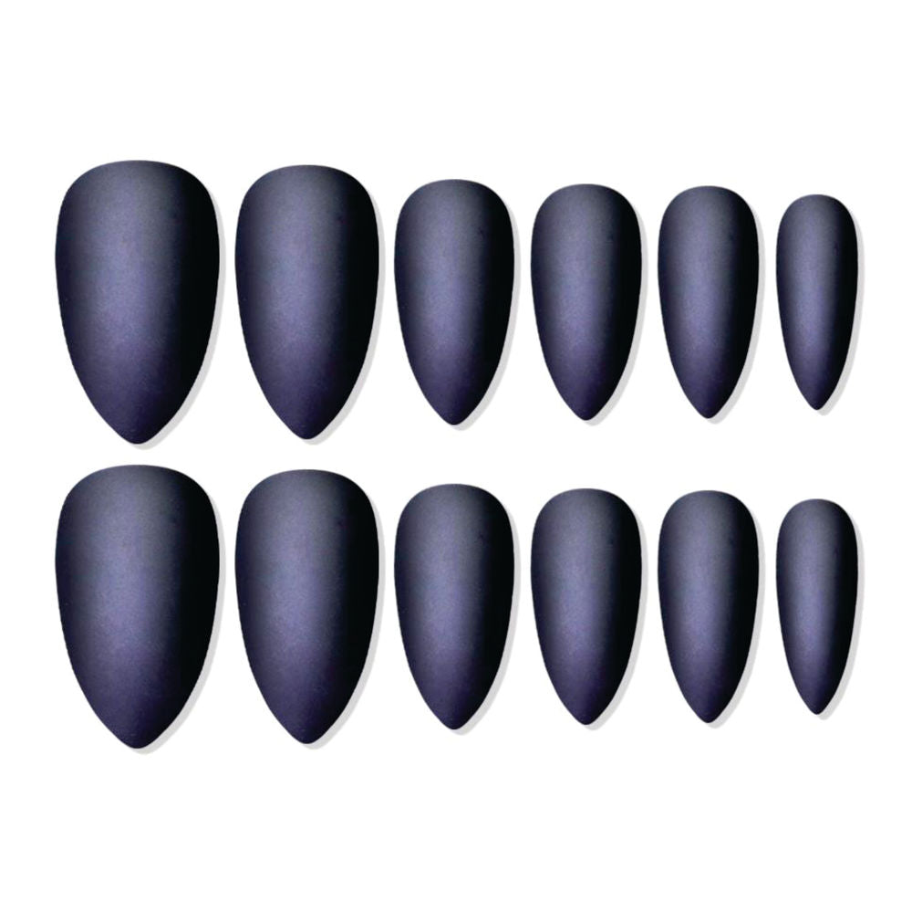 Shills Professional Reusable Press On Nails Sharp Almond - SPN677