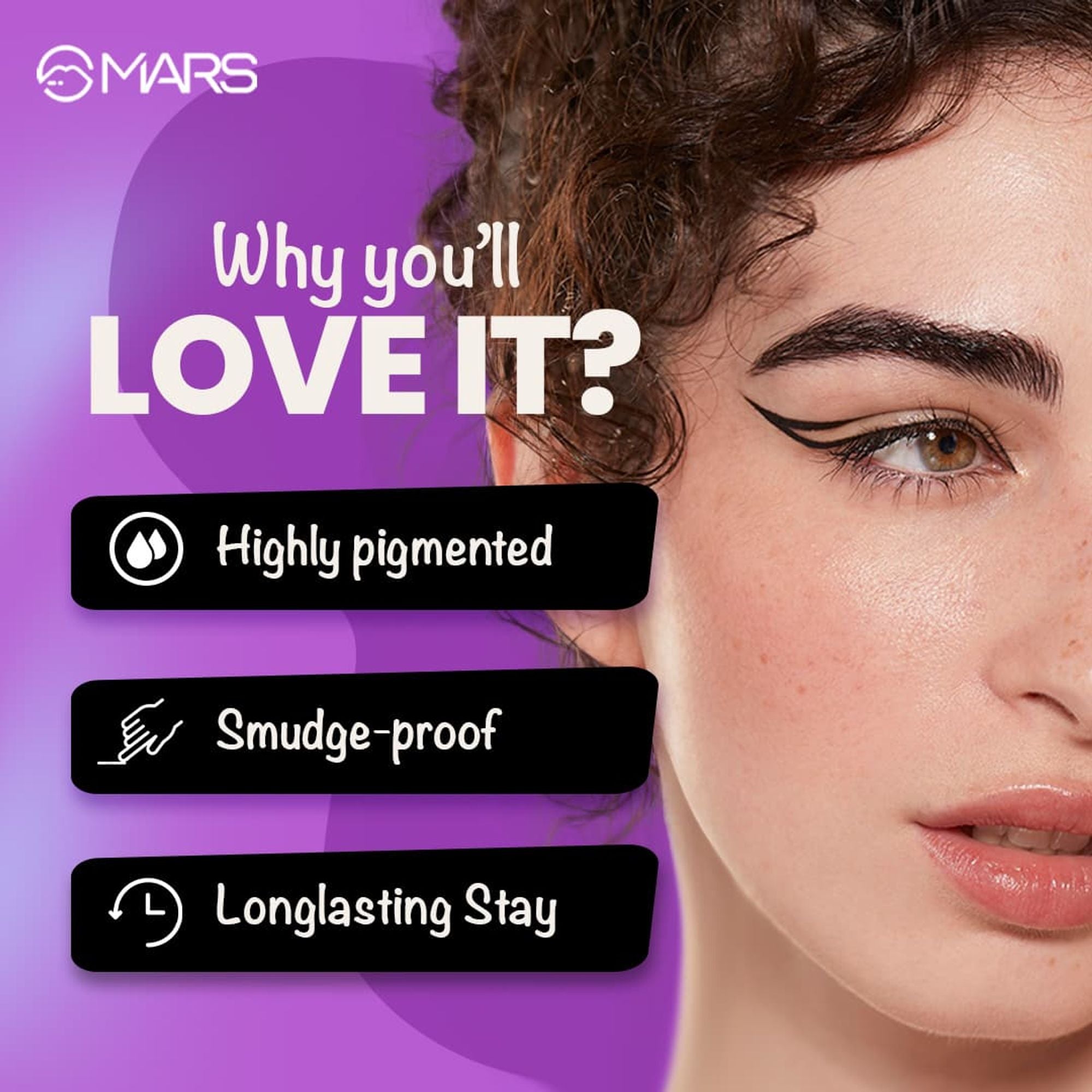 MARS Cosmetics Eyelove Multi Pods Eyeliner - Brown