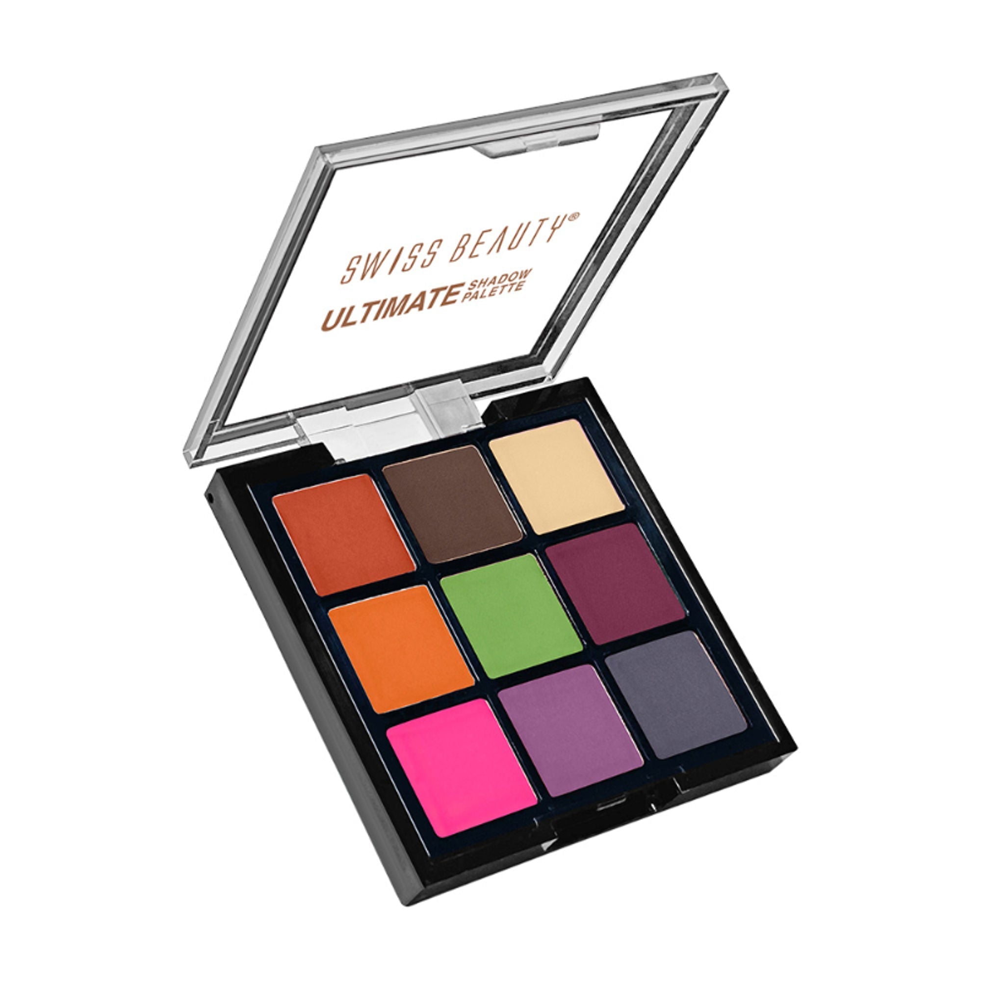 Swiss Beauty Ultimate 9 Pigmented Colors Eyeshadow Palette - 8