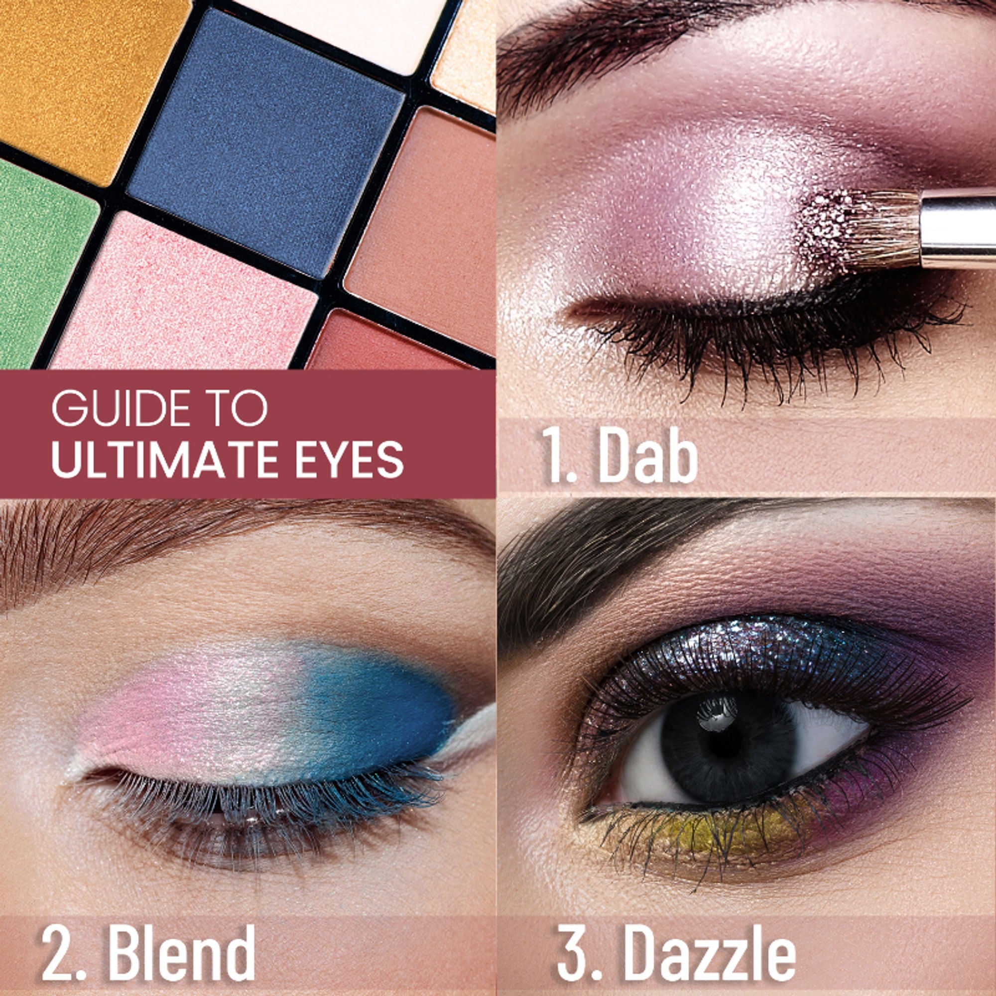Swiss Beauty Ultimate 9 Pigmented Colors Eyeshadow Palette - 2