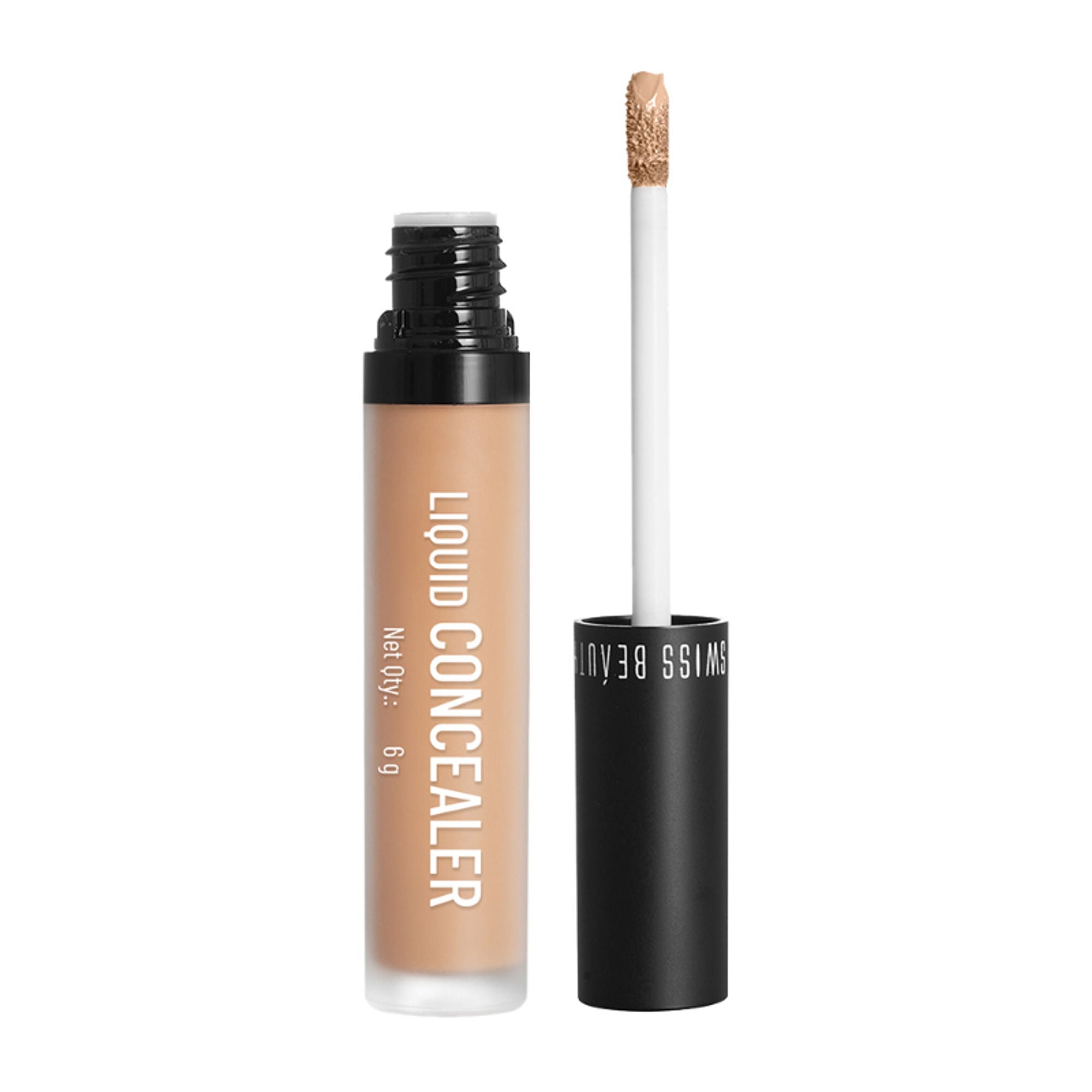 Swiss beauty Full Coverage Liquid Concealer With Jojoba Oil - 14 Warm Honey