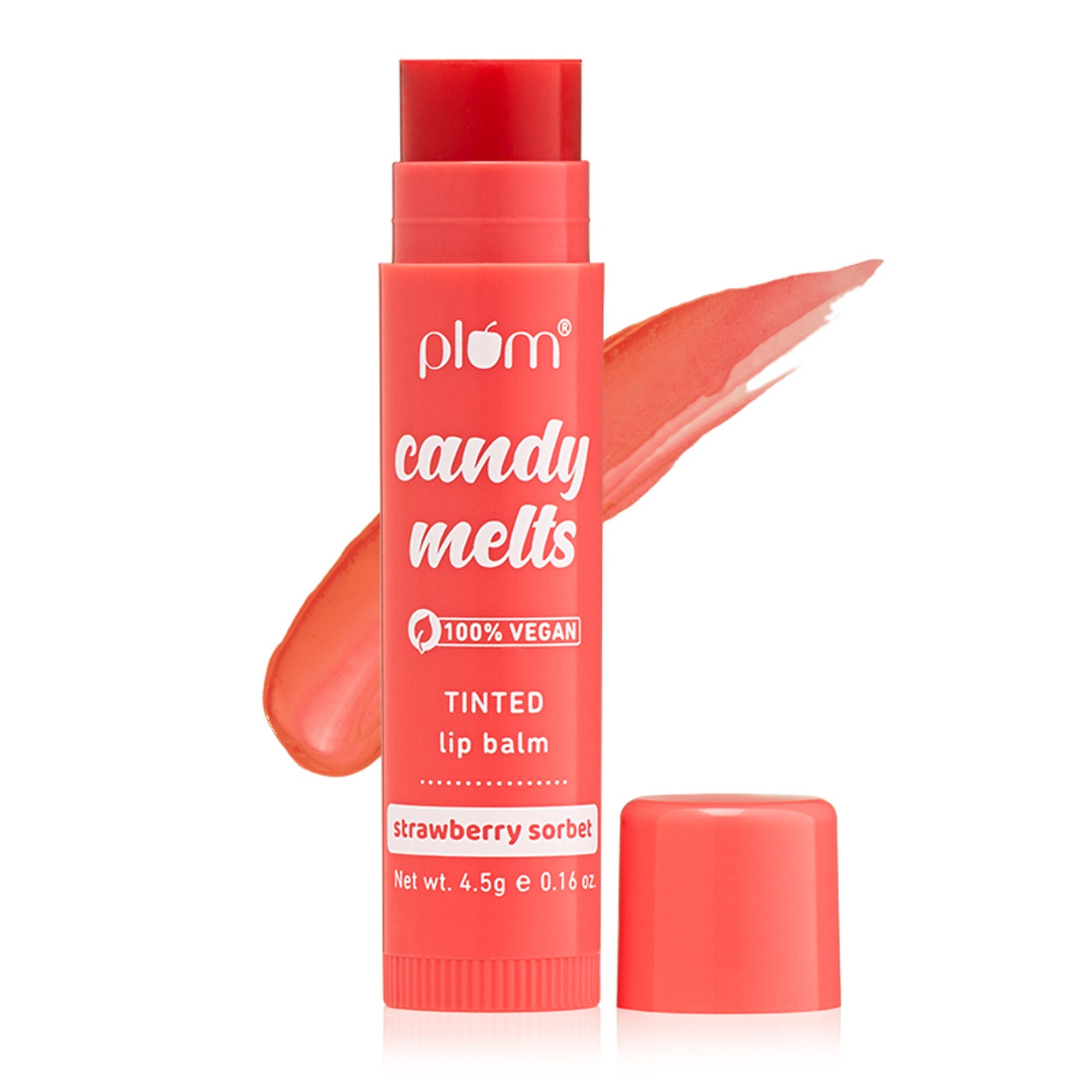 Plum Candy Melts Tinted Lip Balm - Strawberry Sorbet