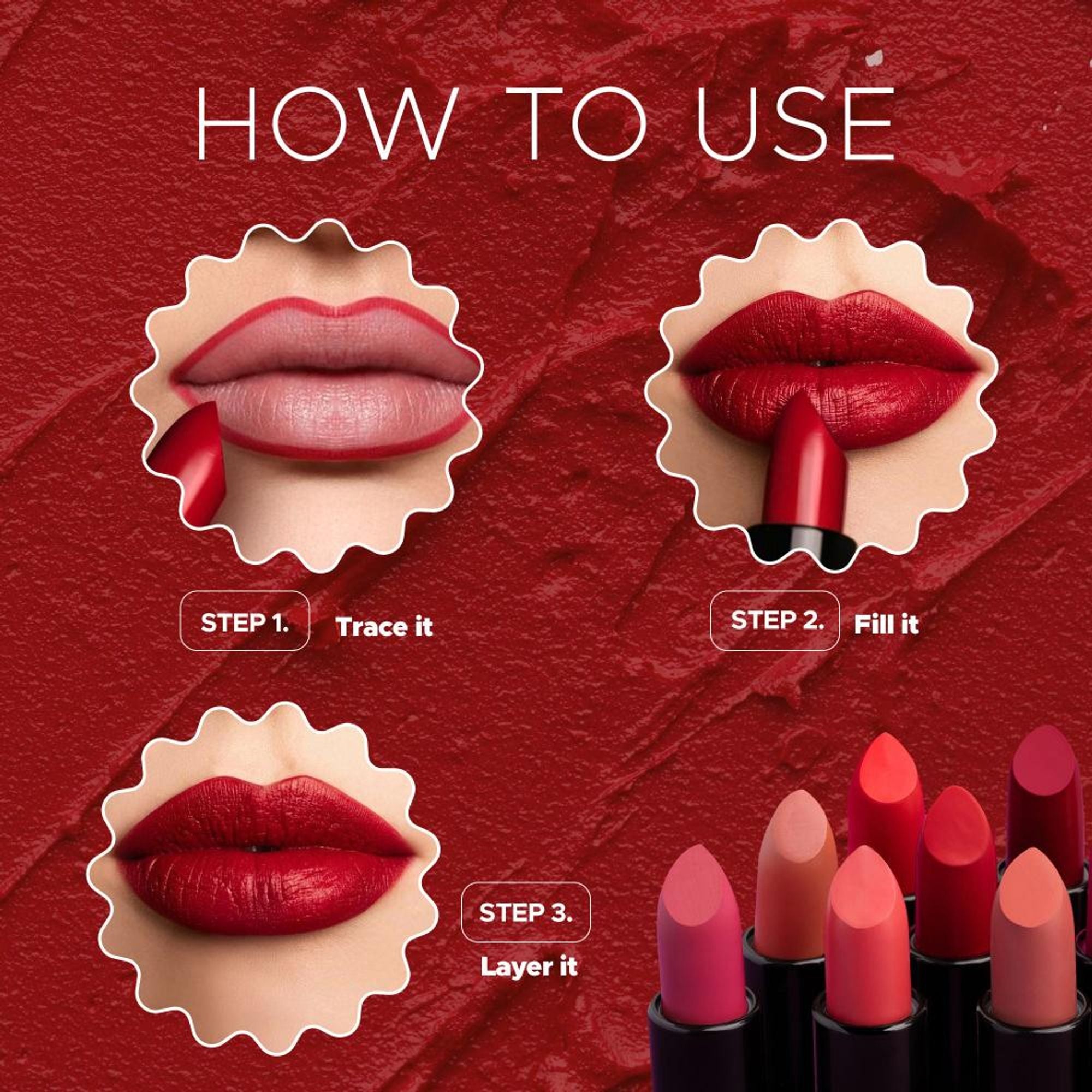 Hilary Rhoda Creamy Touch Lipstick - Brown Blush 06