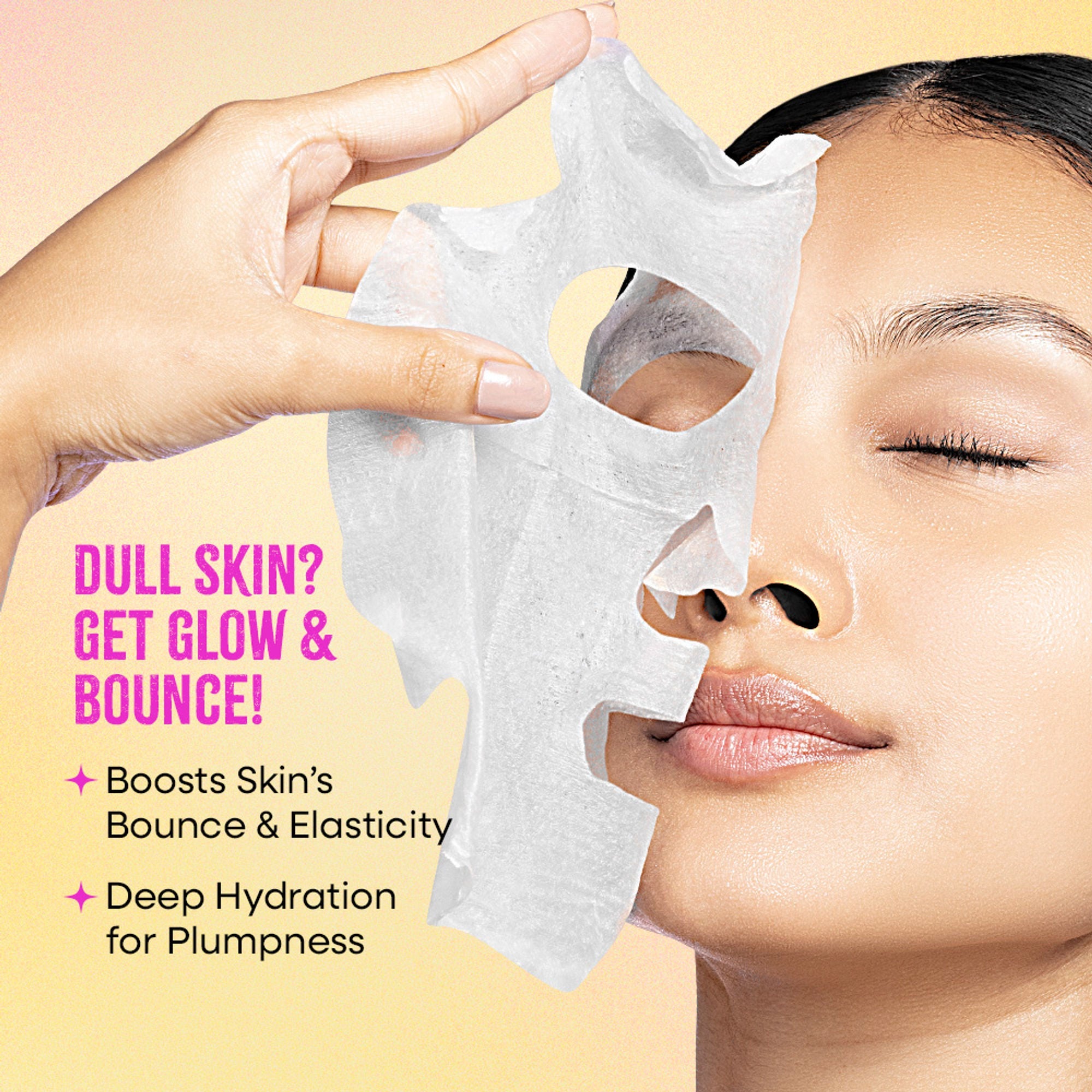 Nykaa Green Tea + Aloe Vera Sheet Mask For Hydrated Skin - Formulated in Korea - For All Skin Types - Gold