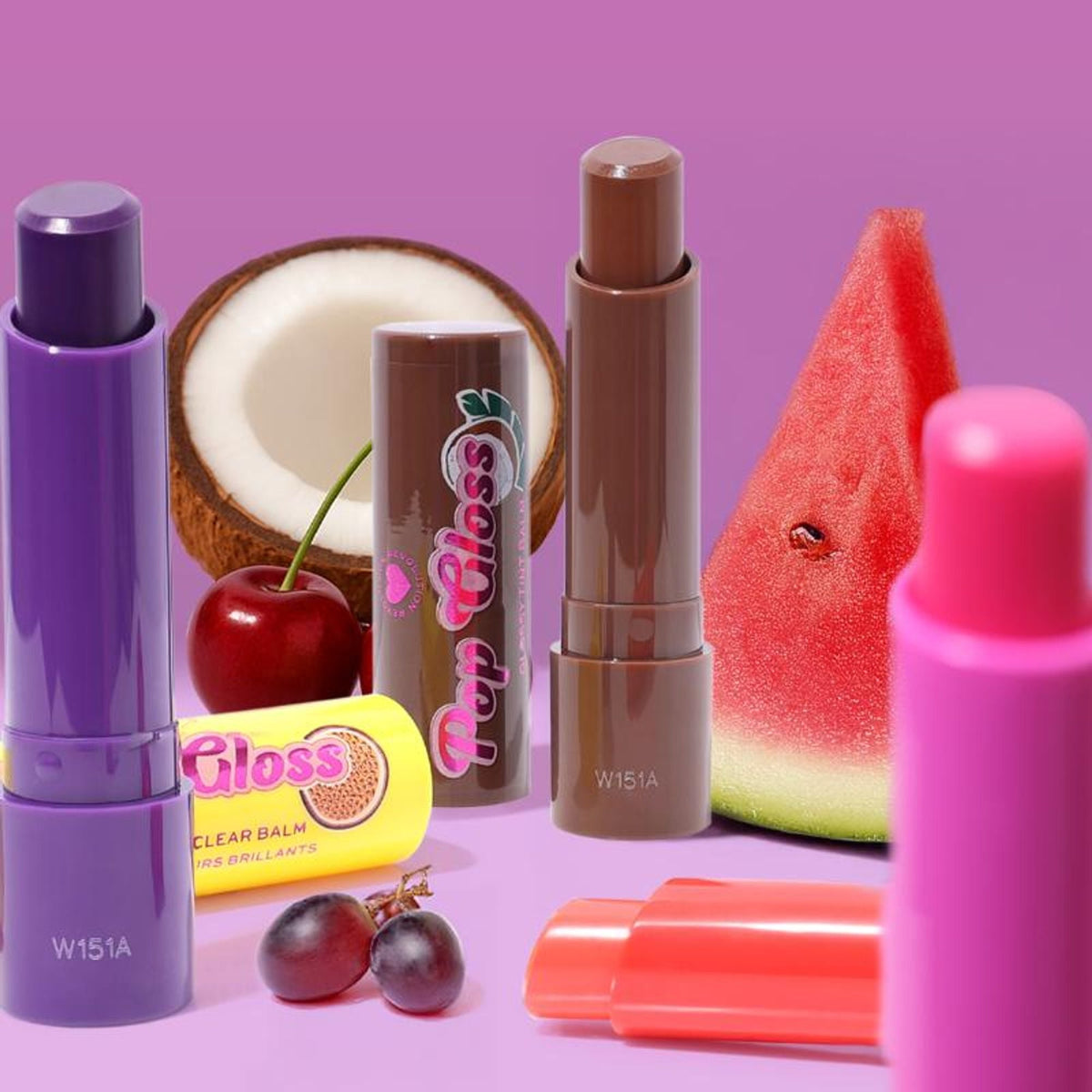 Makeup Revolution Pop Gloss Balm - Coconut Brown